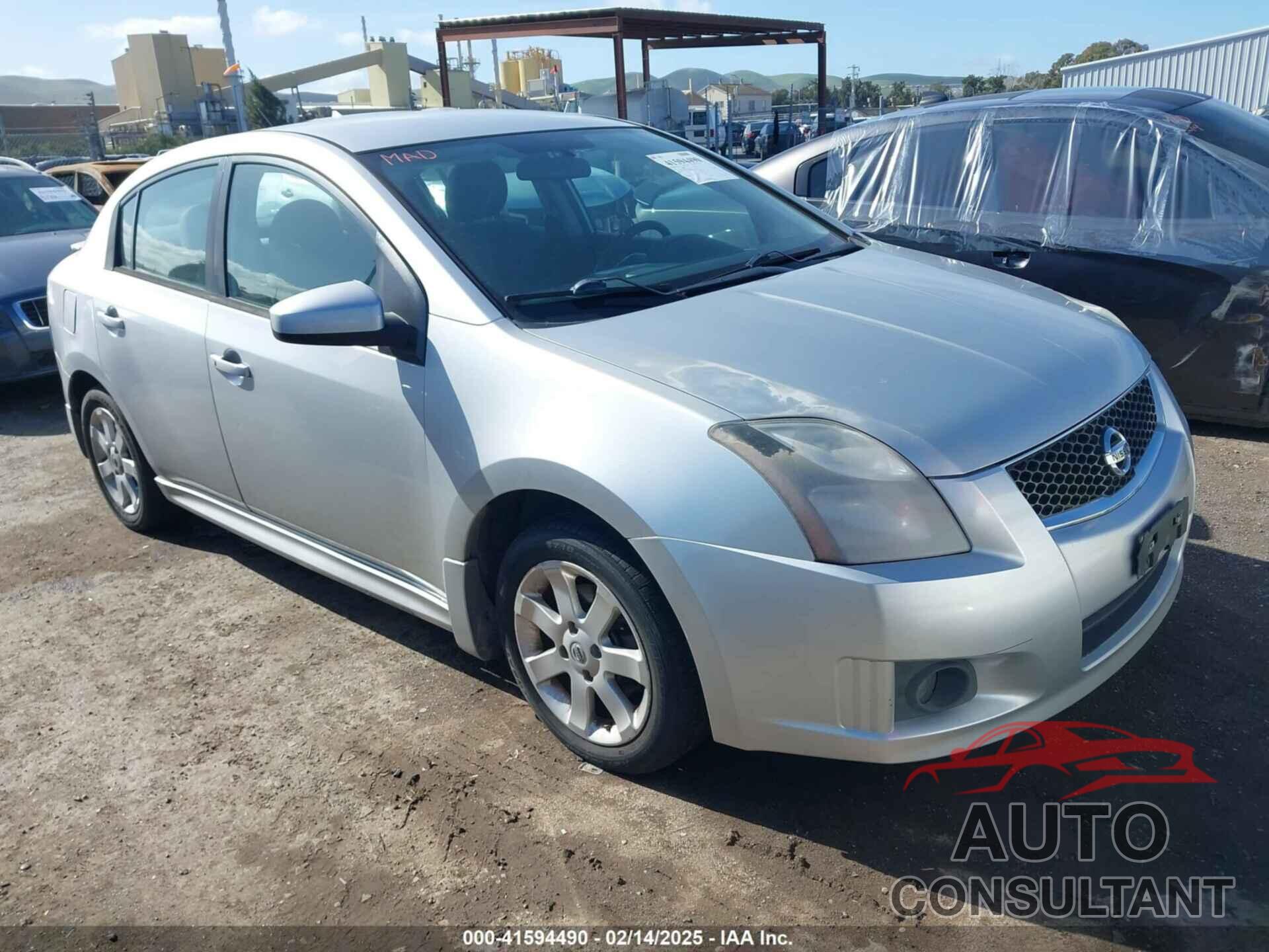 NISSAN SENTRA 2011 - 3N1AB6AP6BL625508