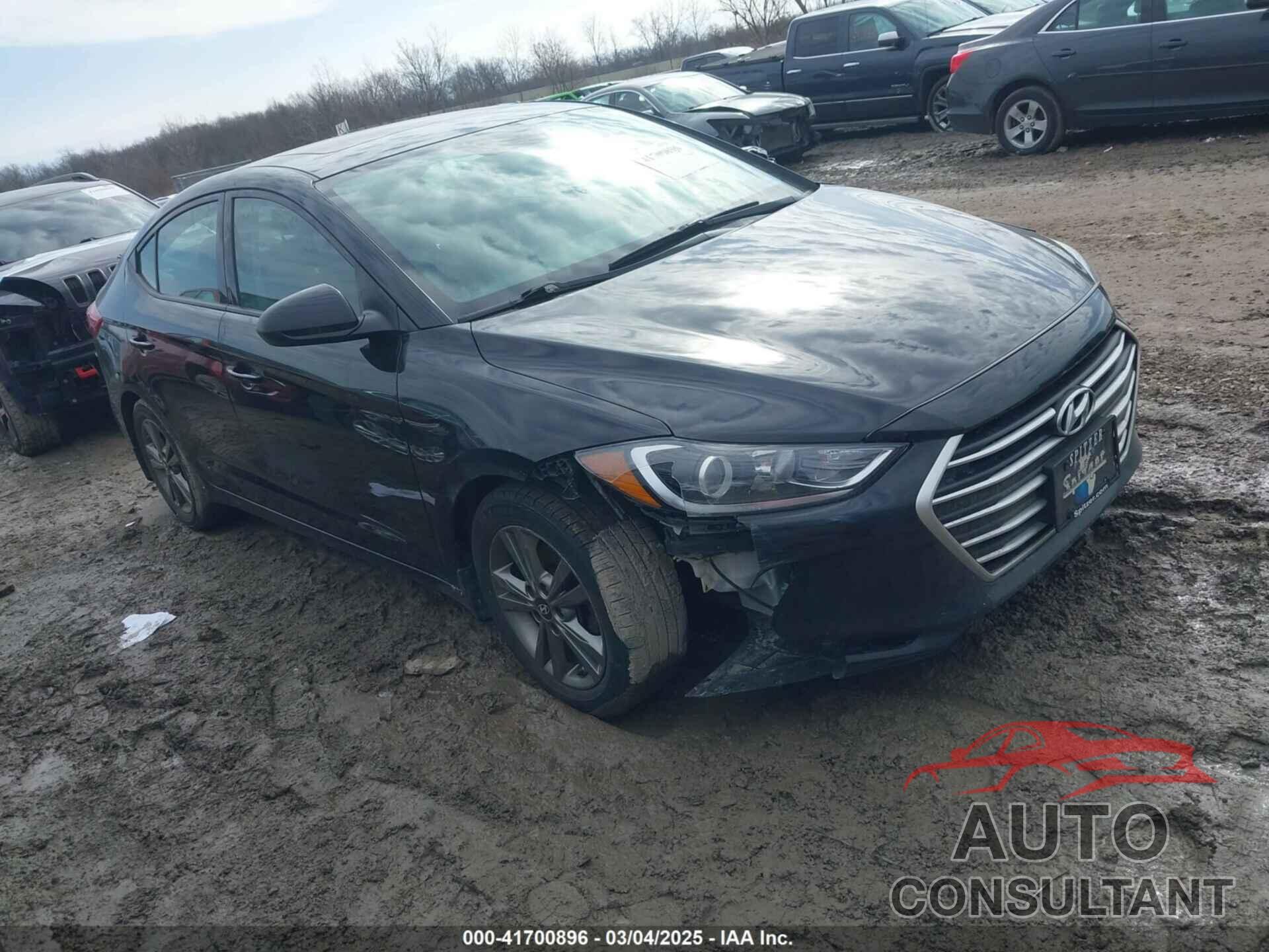 HYUNDAI ELANTRA 2018 - 5NPD84LF9JH306023