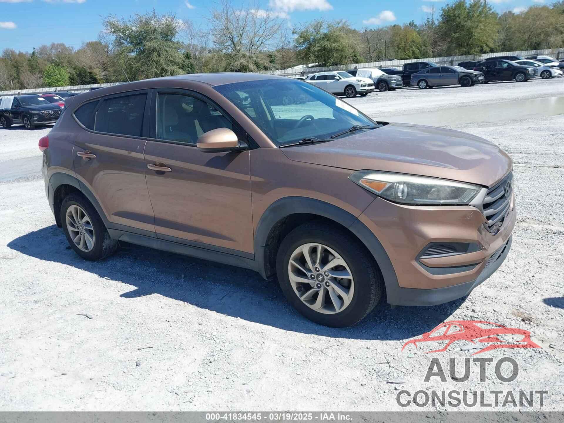 HYUNDAI TUCSON 2016 - KM8J23A49GU240938