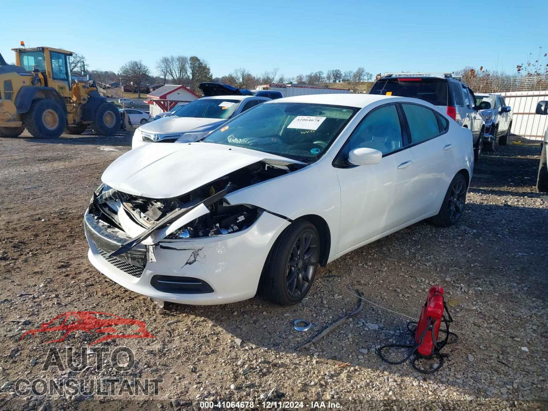 DODGE DART 2015 - 1C3CDFAAXFD378974