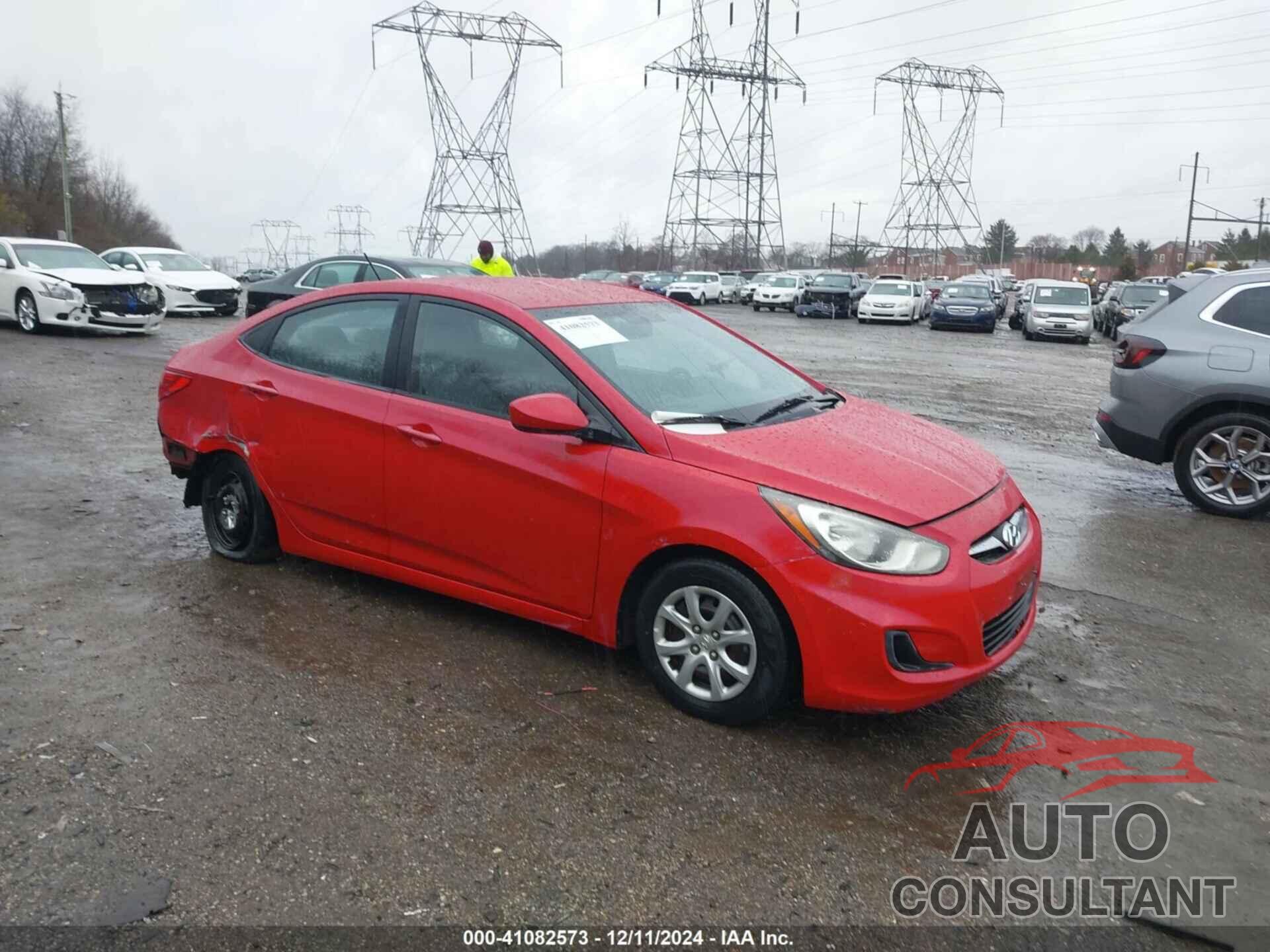HYUNDAI ACCENT 2013 - KMHCT4AEXDU409400