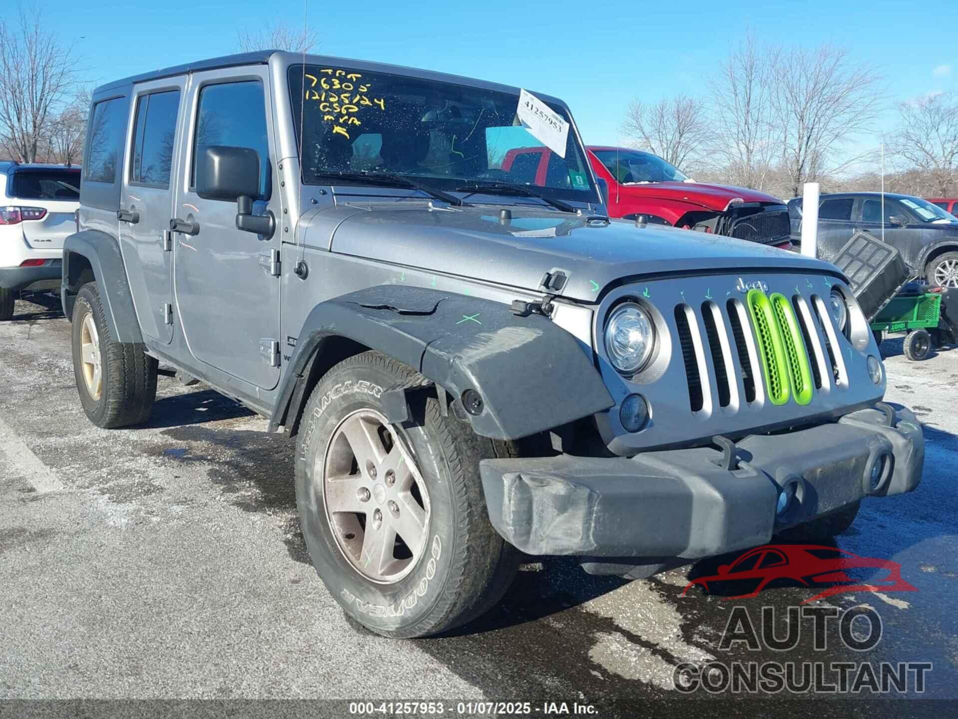 JEEP WRANGLER UNLIMITED 2017 - 1C4HJWDG1HL751077