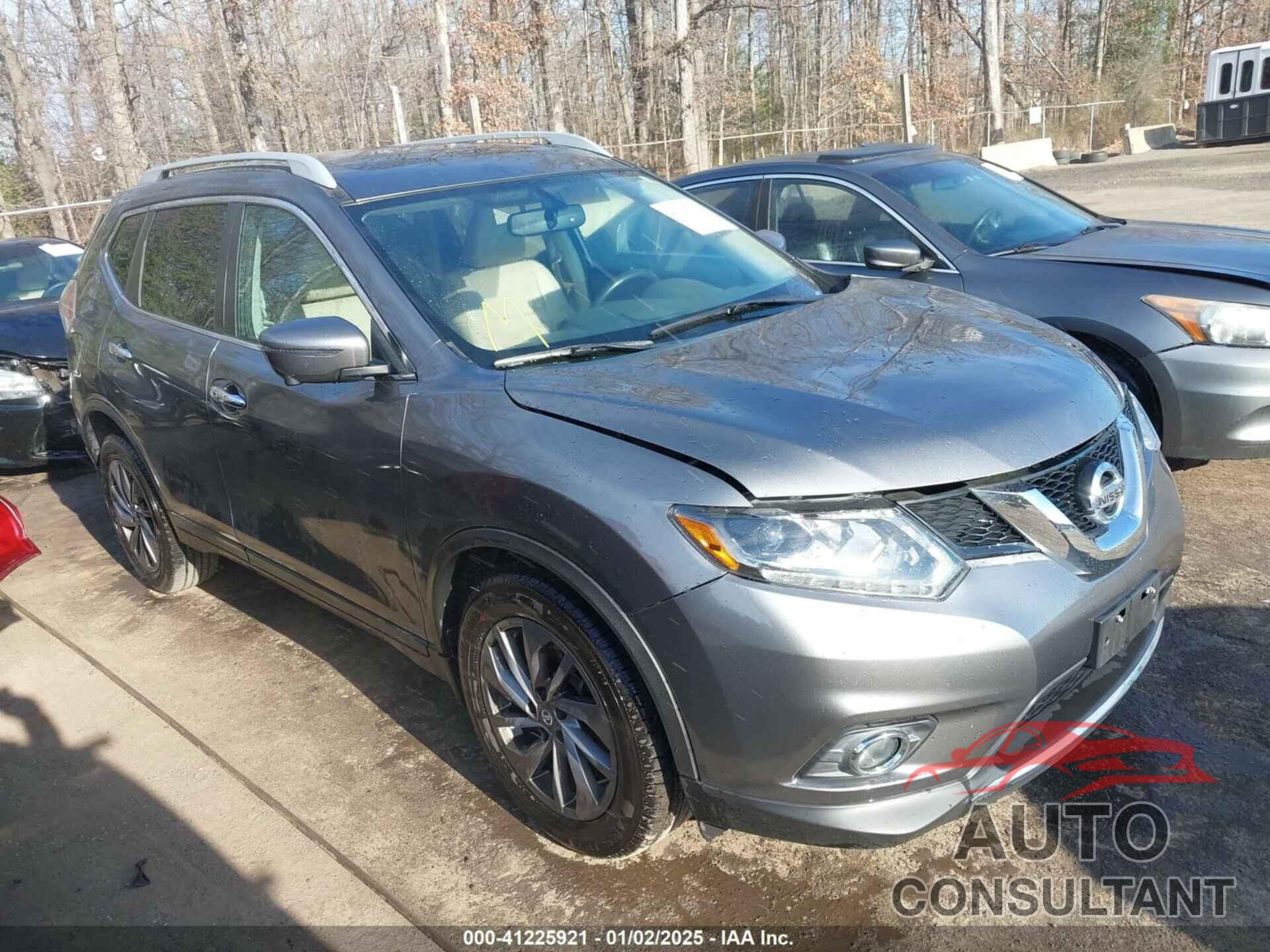NISSAN ROGUE 2016 - 5N1AT2MV3GC811292
