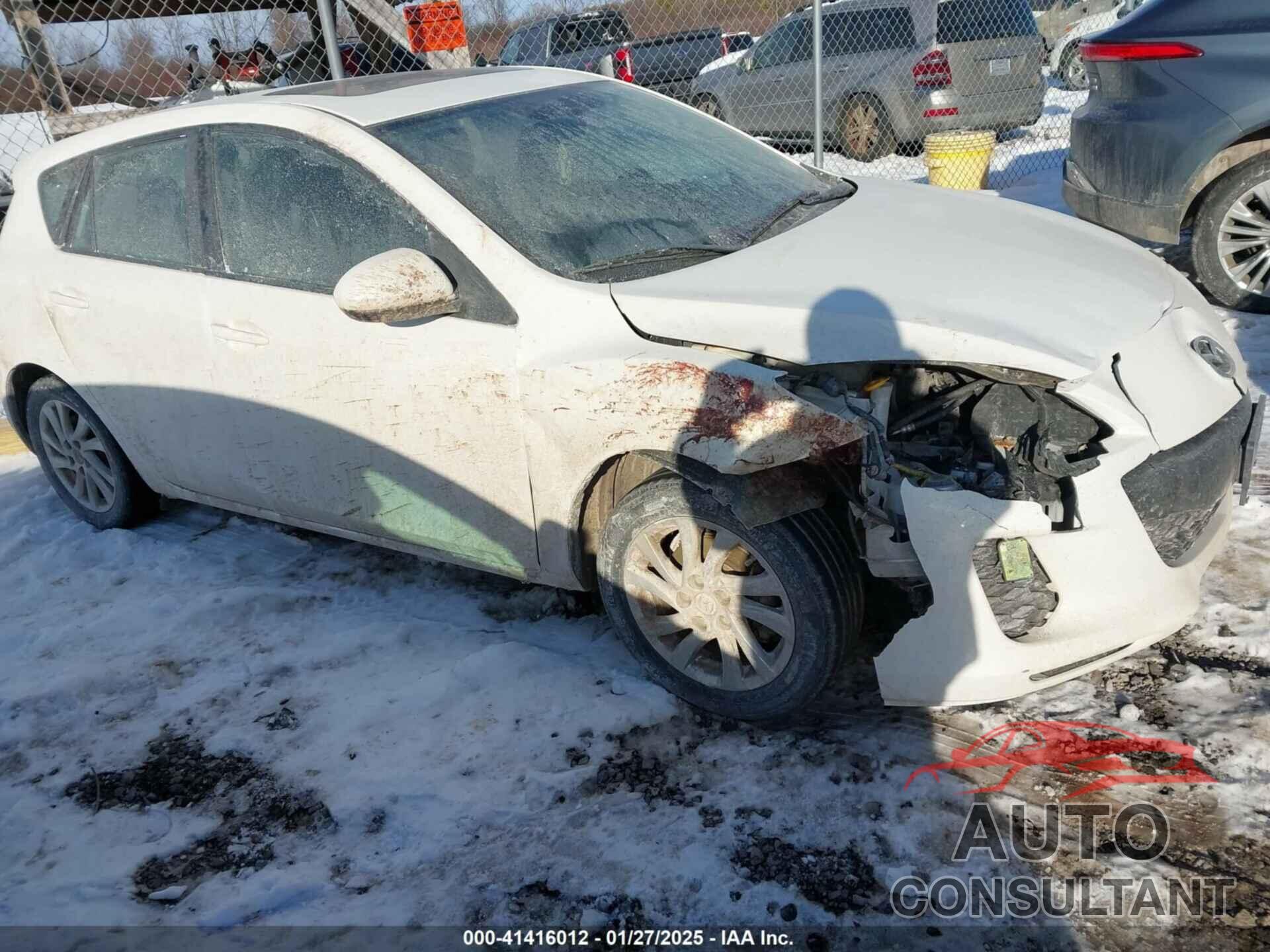 MAZDA MAZDA3 2012 - JM1BL1M86C1700173
