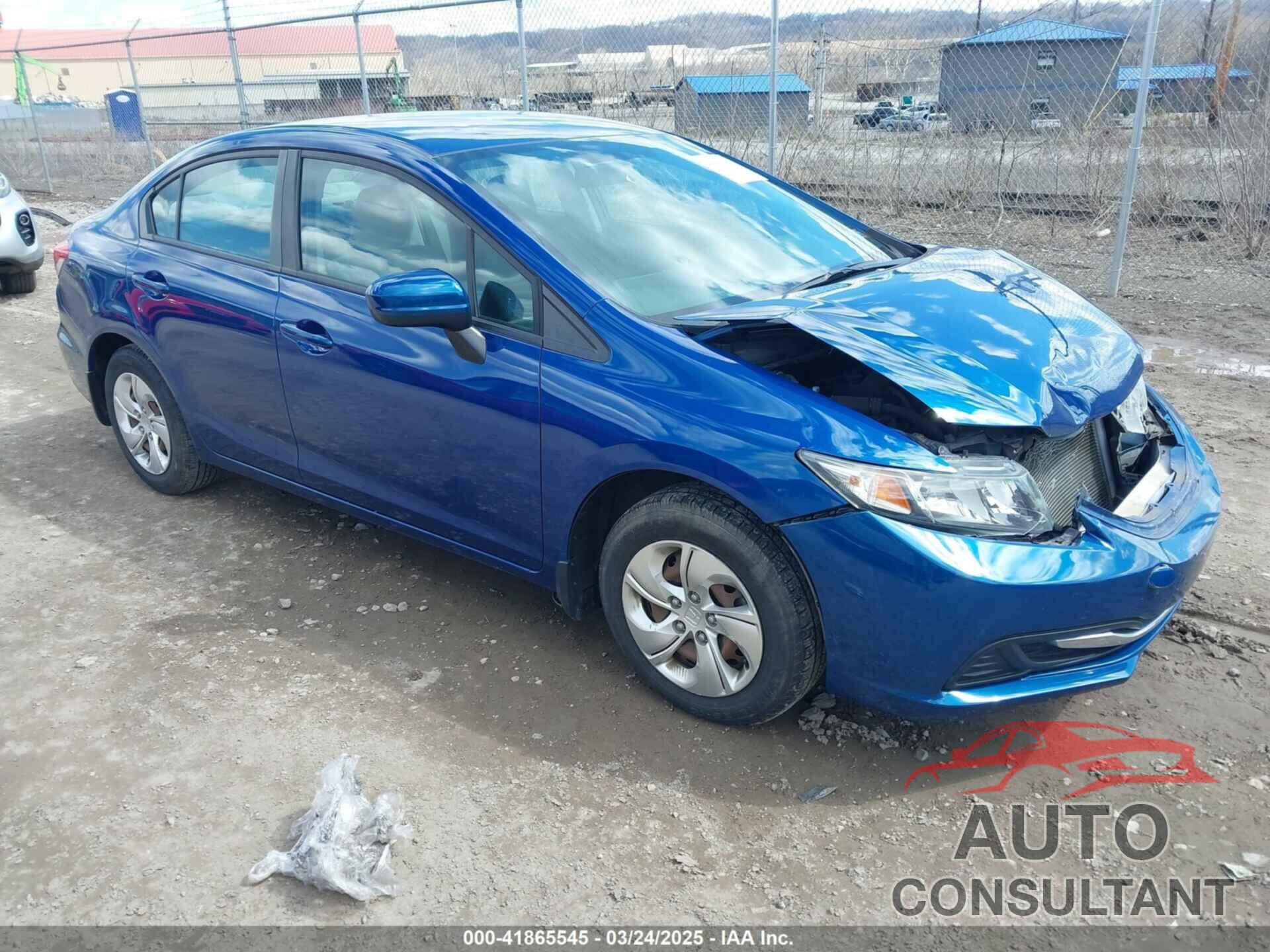 HONDA CIVIC 2014 - 19XFB2F53EE253458