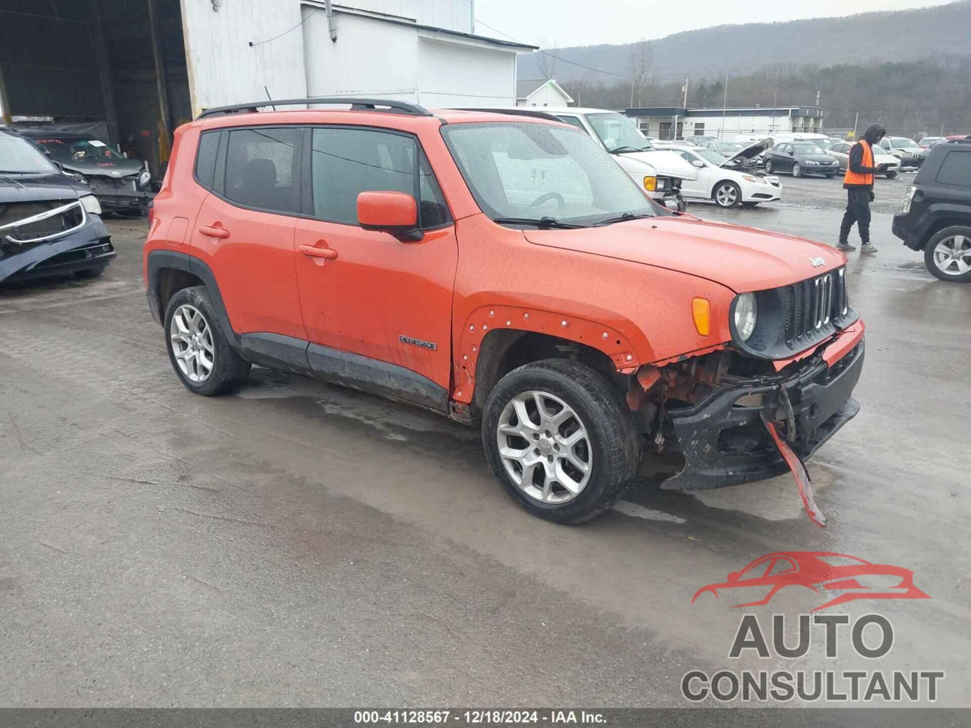JEEP RENEGADE 2016 - ZACCJBBT2GPD77009