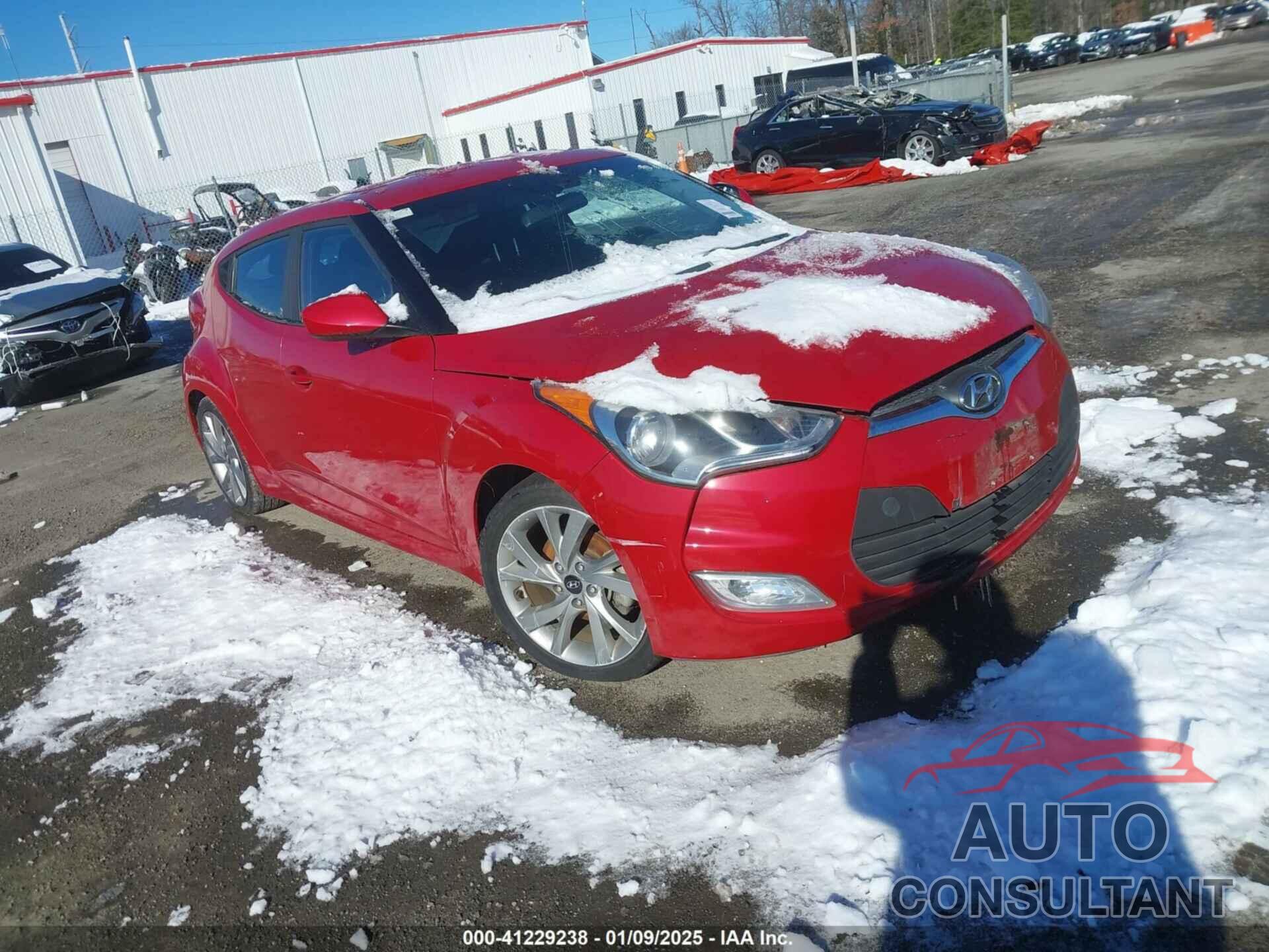 HYUNDAI VELOSTER 2017 - KMHTC6AD4HU309401