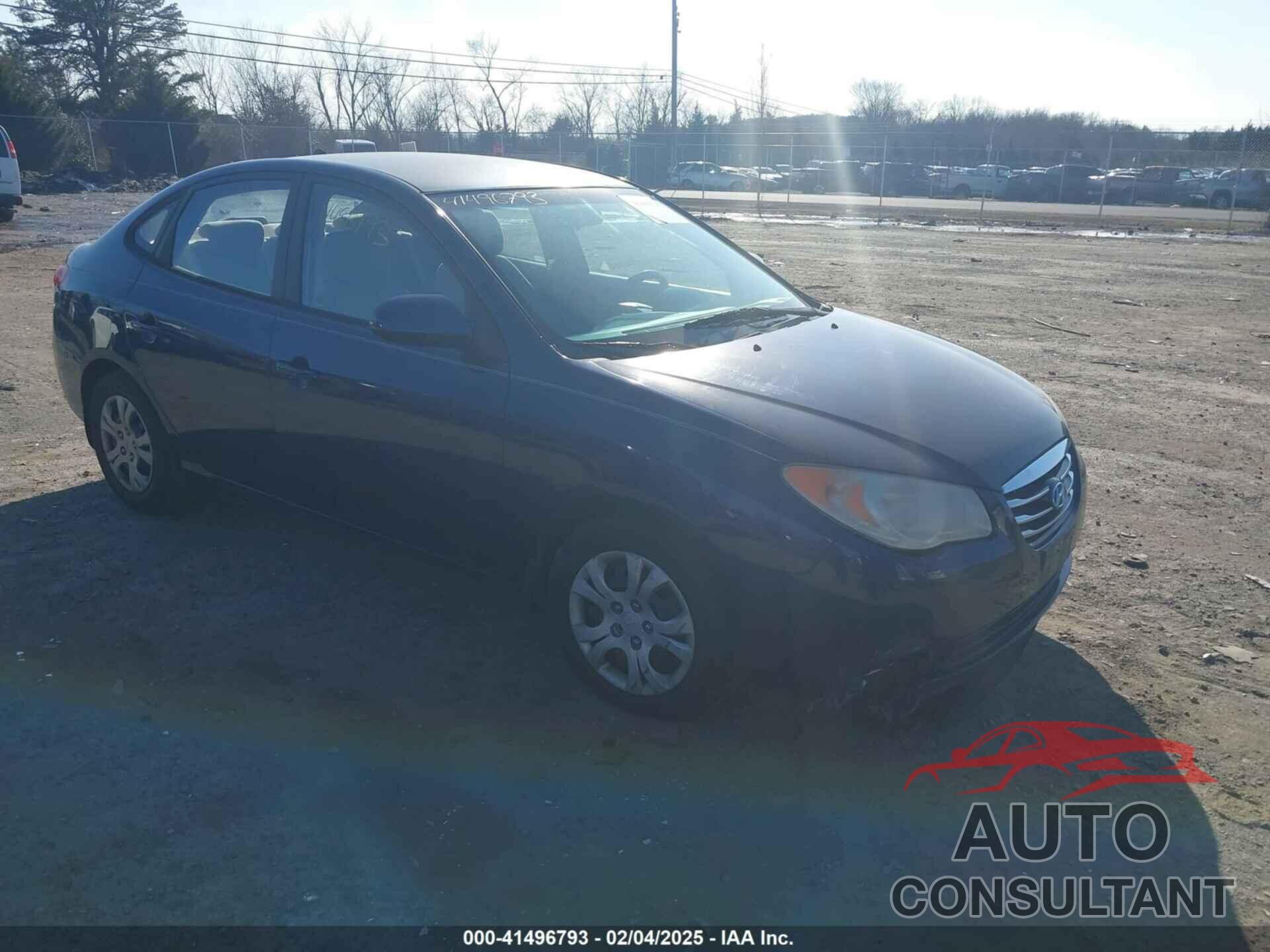 HYUNDAI ELANTRA 2010 - KMHDU4AD0AU013660