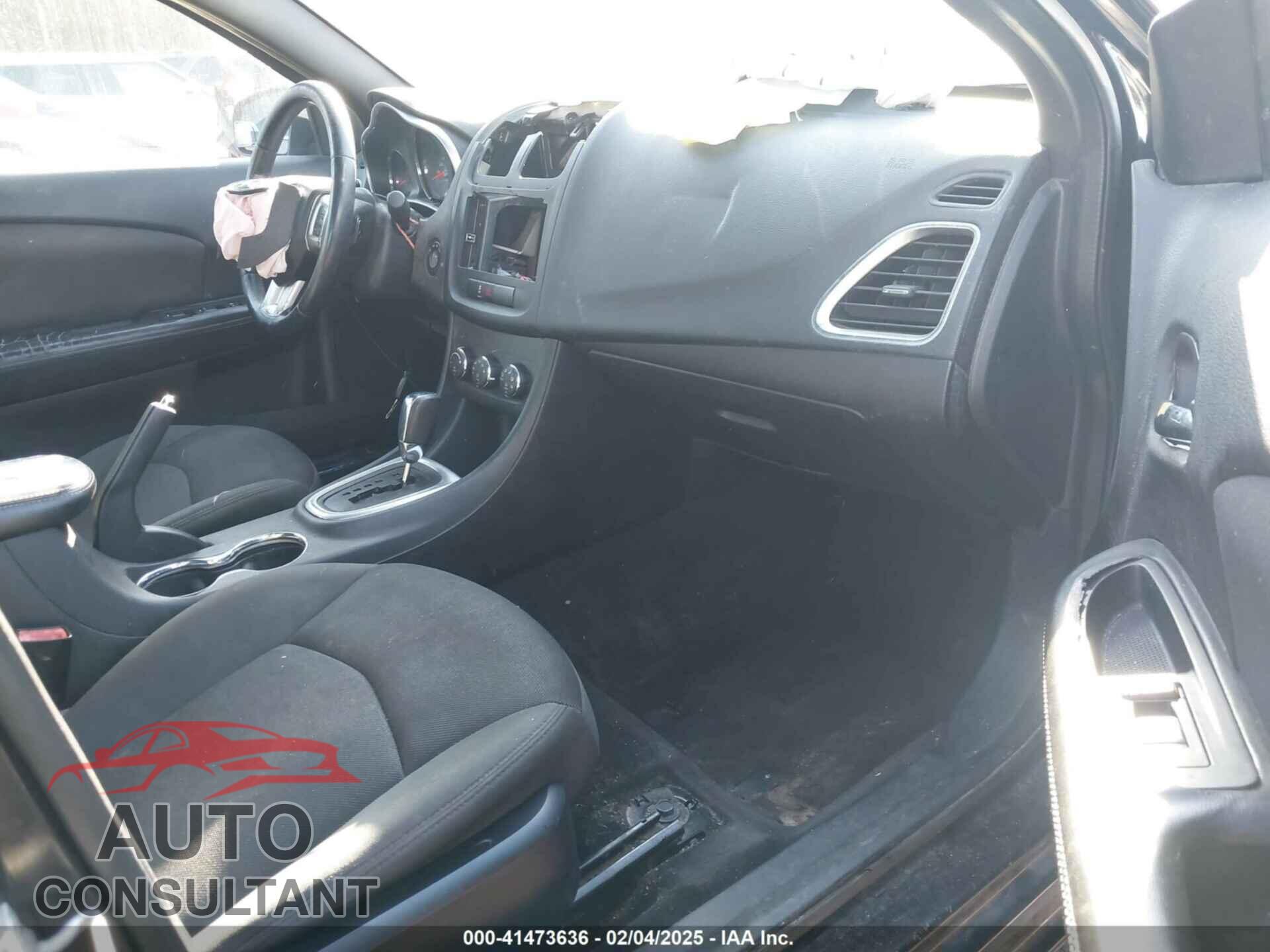 DODGE AVENGER 2012 - 1C3CDZCBXCN194700