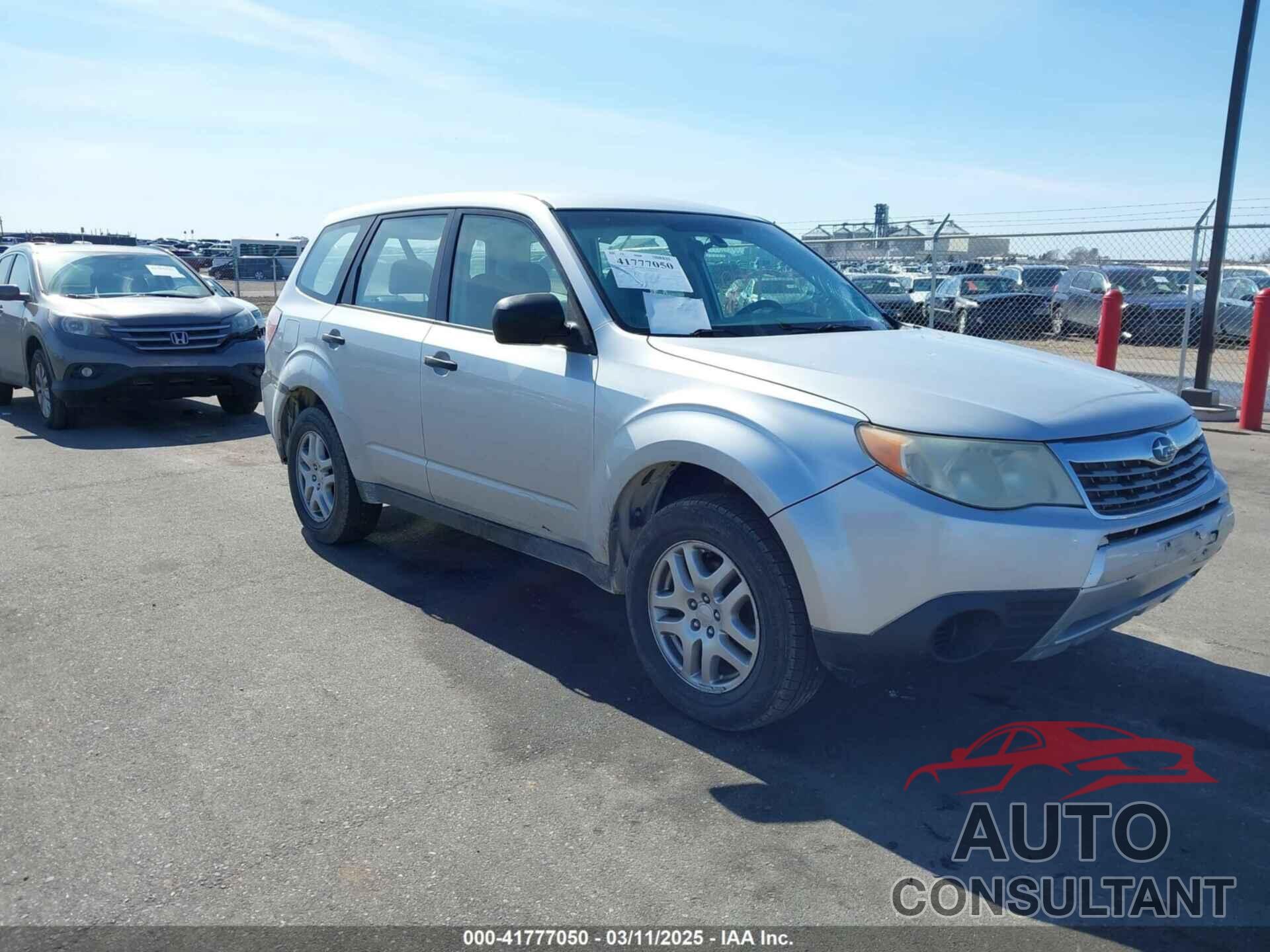 SUBARU FORESTER 2009 - JF2SH61689H792566