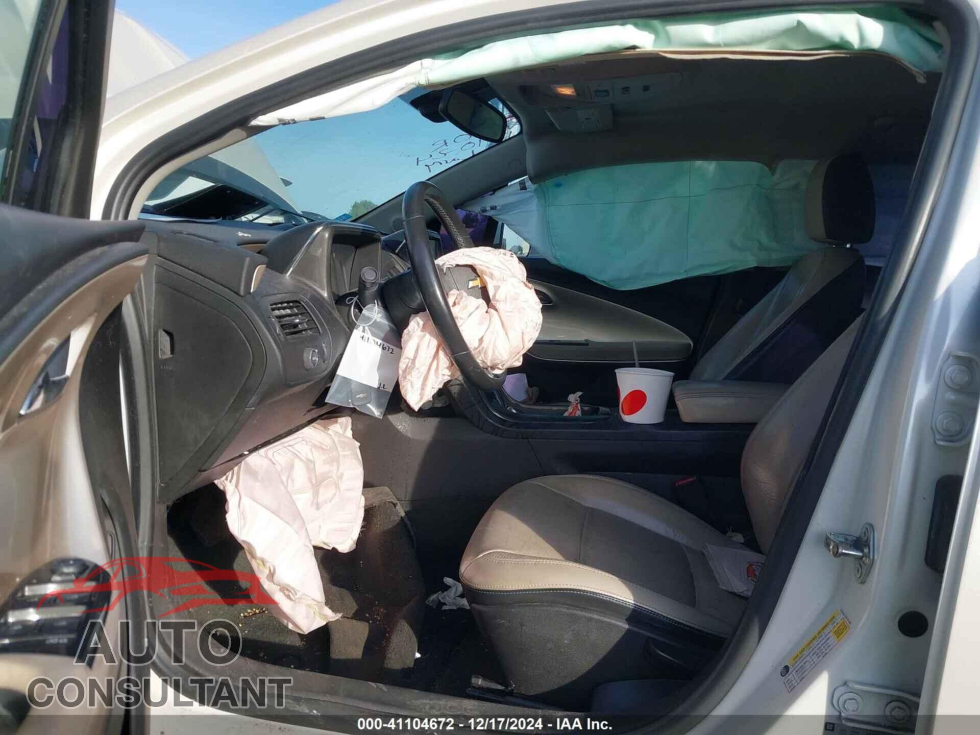 CHEVROLET VOLT 2011 - 1G1RD6E41BU101403