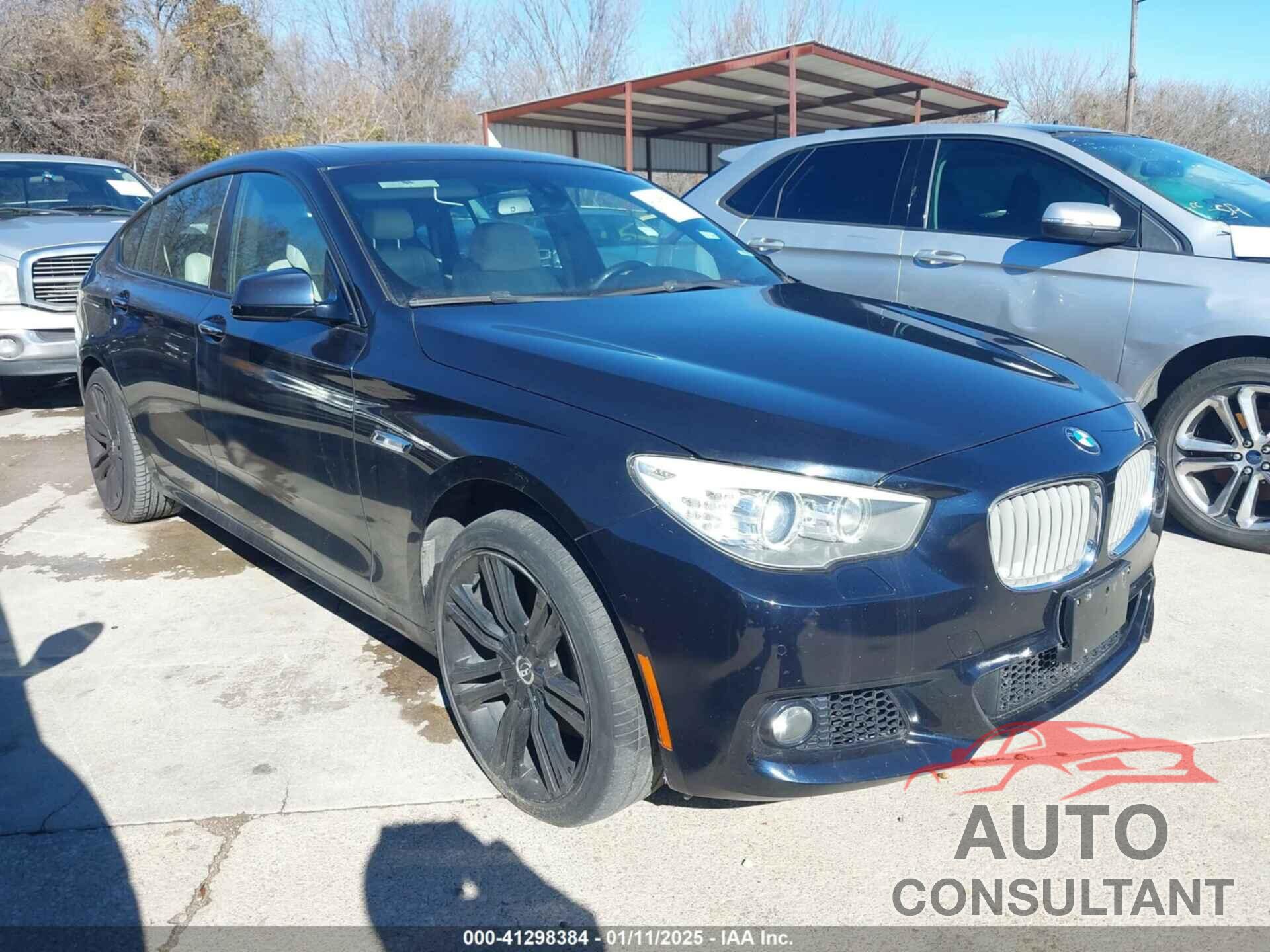 BMW 550I GRAN TURISMO 2012 - WBASN4C51CC210227