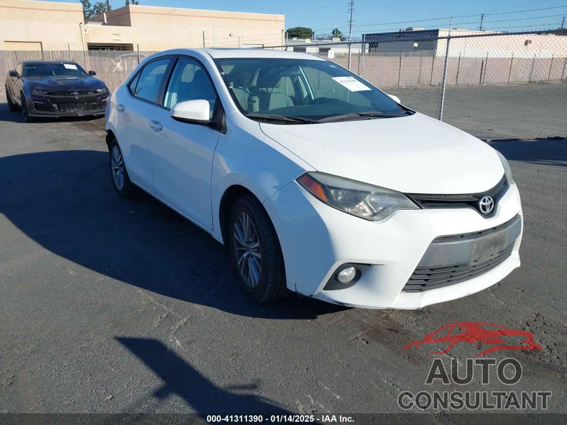 TOYOTA COROLLA 2014 - 5YFBURHE0EP025933