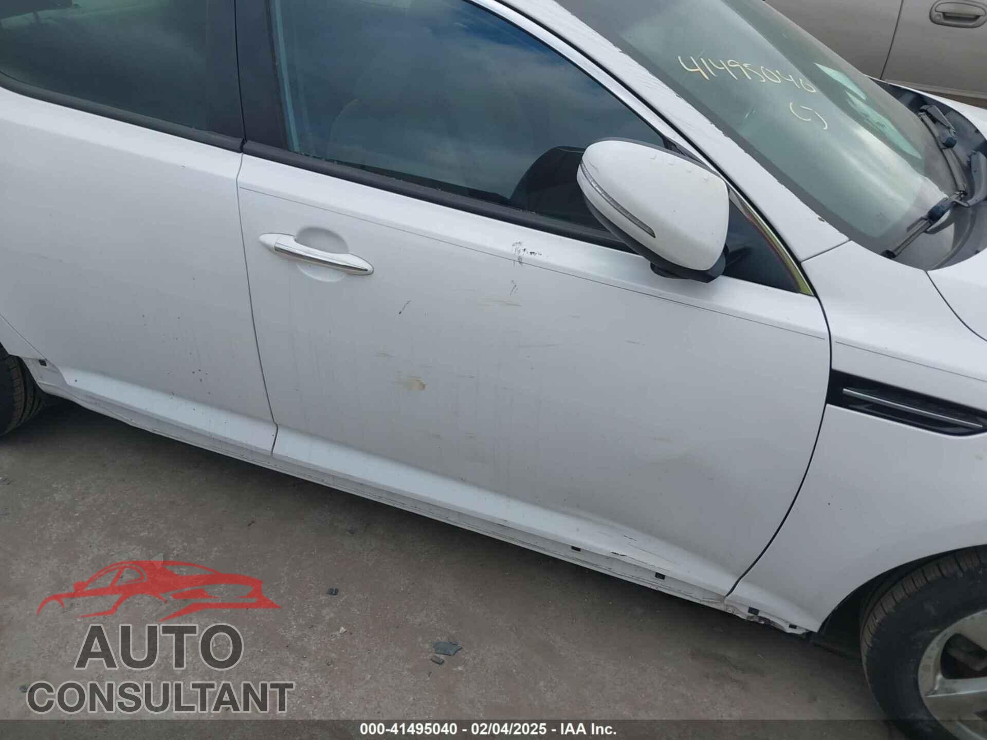 KIA OPTIMA 2015 - KNAGM4A71F5550497