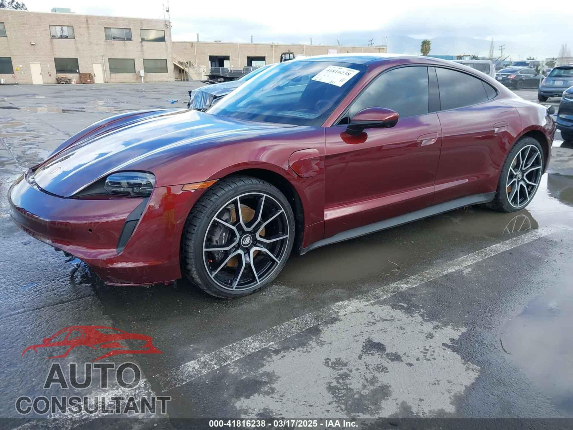 PORSCHE TAYCAN 2022 - WP0AA2Y12NSA16161