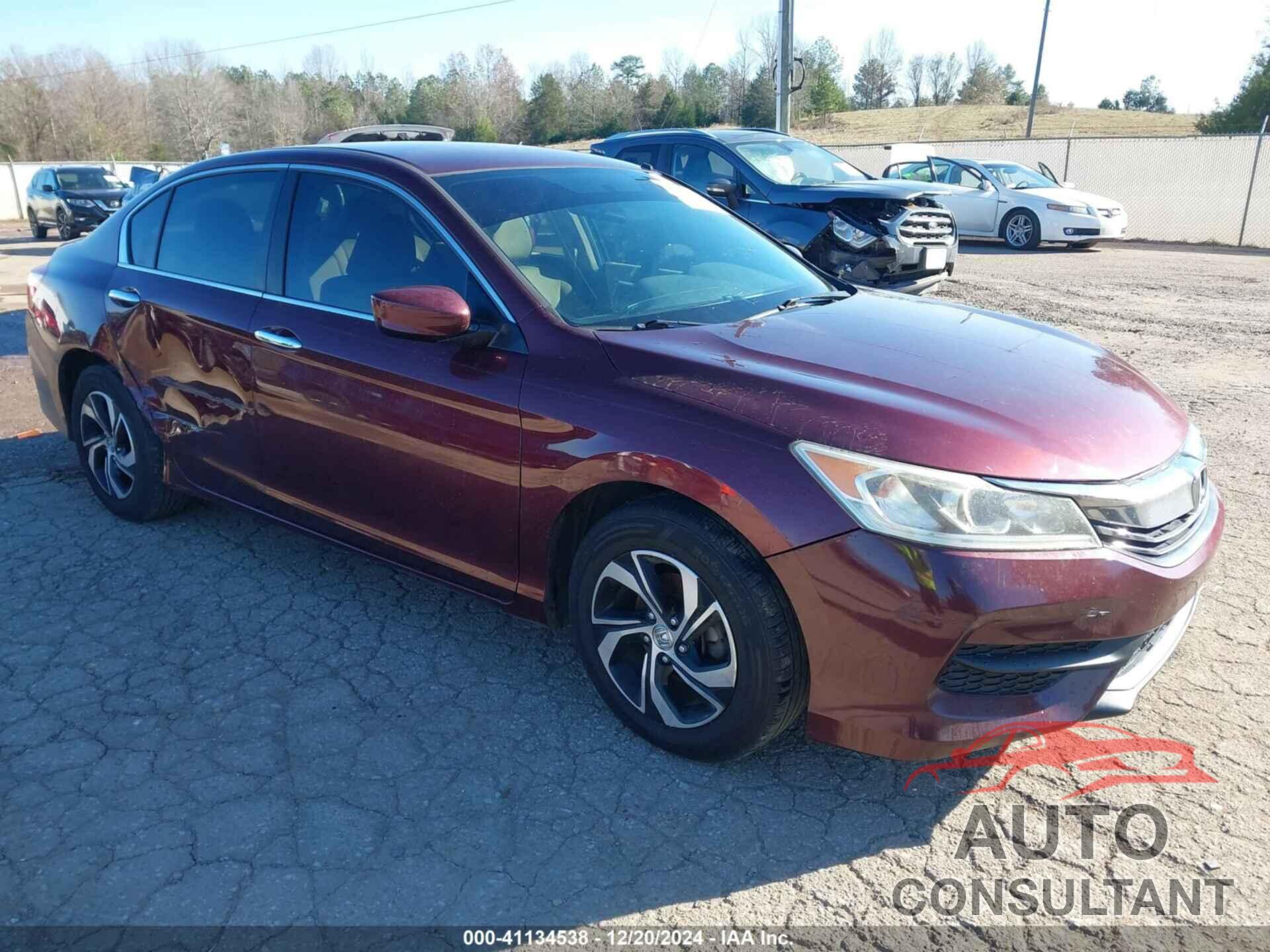 HONDA ACCORD 2016 - 1HGCR2F30GA083466