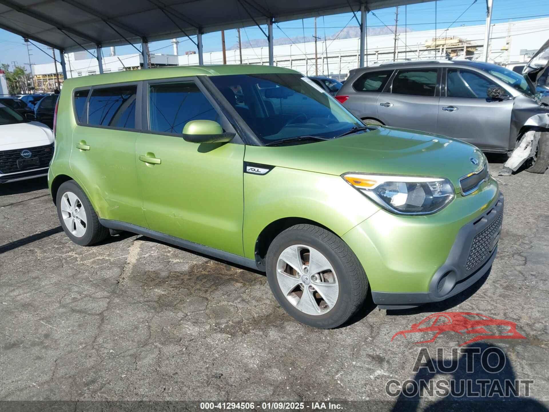 KIA SOUL 2015 - KNDJN2A23F7776527