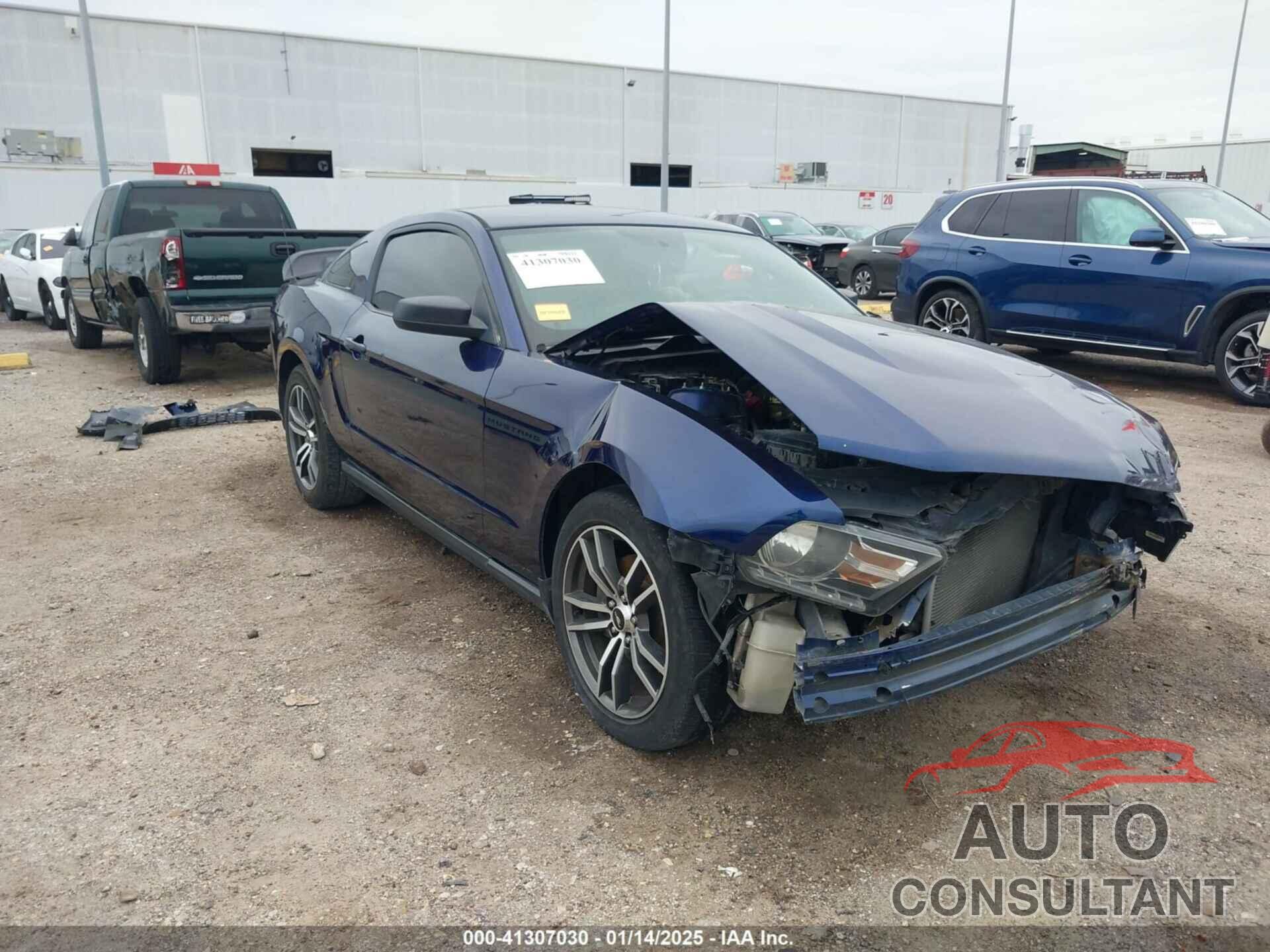 FORD MUSTANG 2012 - 1ZVBP8AM1C5268757