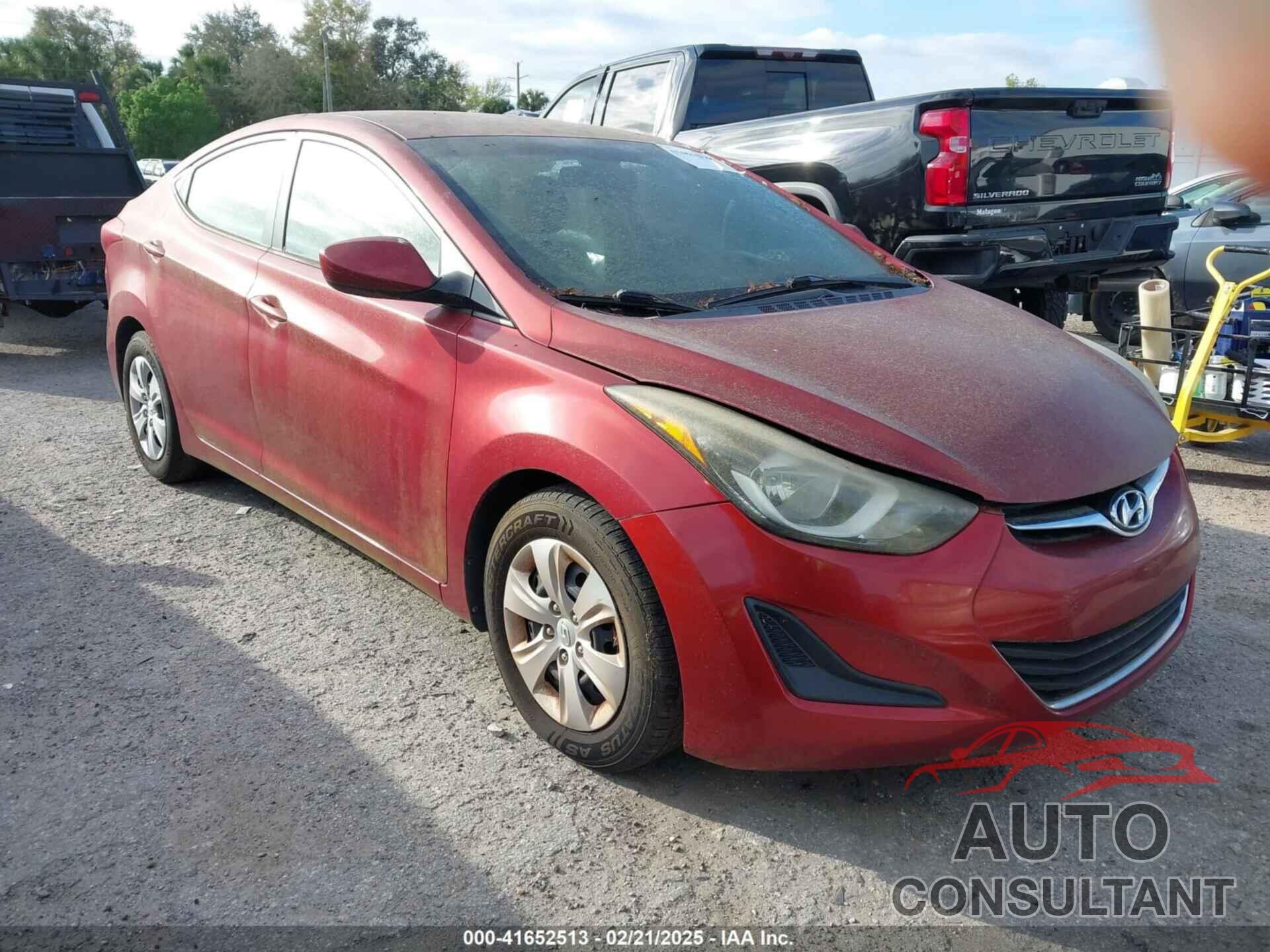 HYUNDAI ELANTRA 2016 - 5NPDH4AE3GH774882