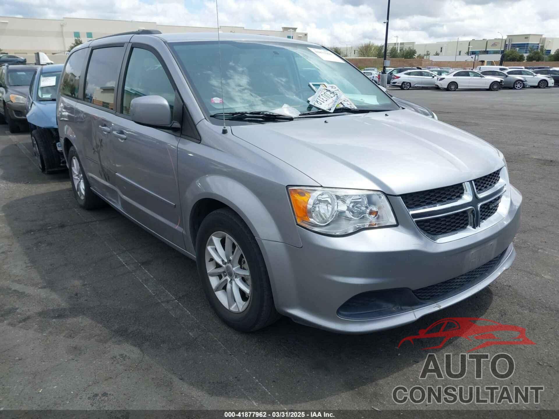 DODGE GRAND CARAVAN 2016 - 2C4RDGCGXGR374287