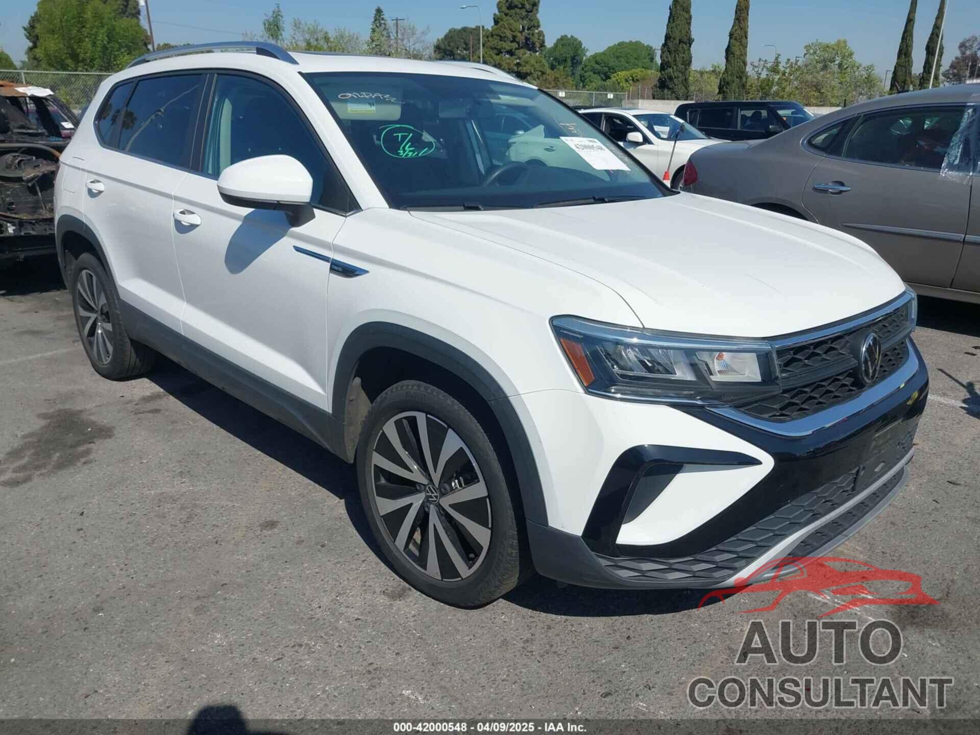 VOLKSWAGEN TAOS 2022 - 3VVTX7B27NM094738