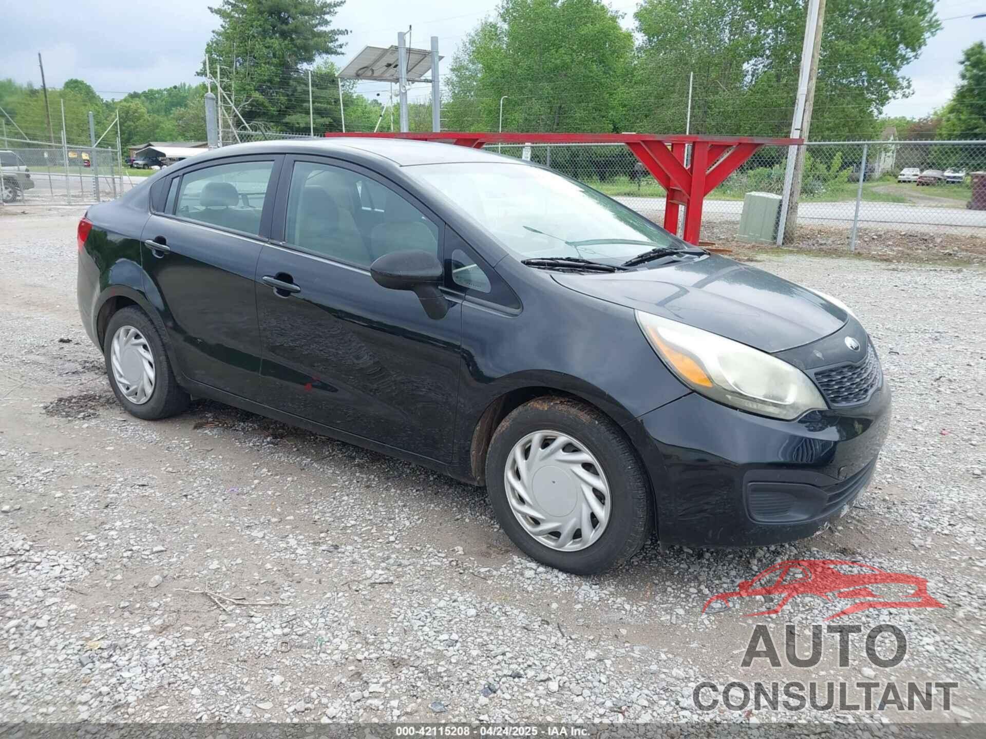 KIA RIO 2013 - KNADM4A35D6270556