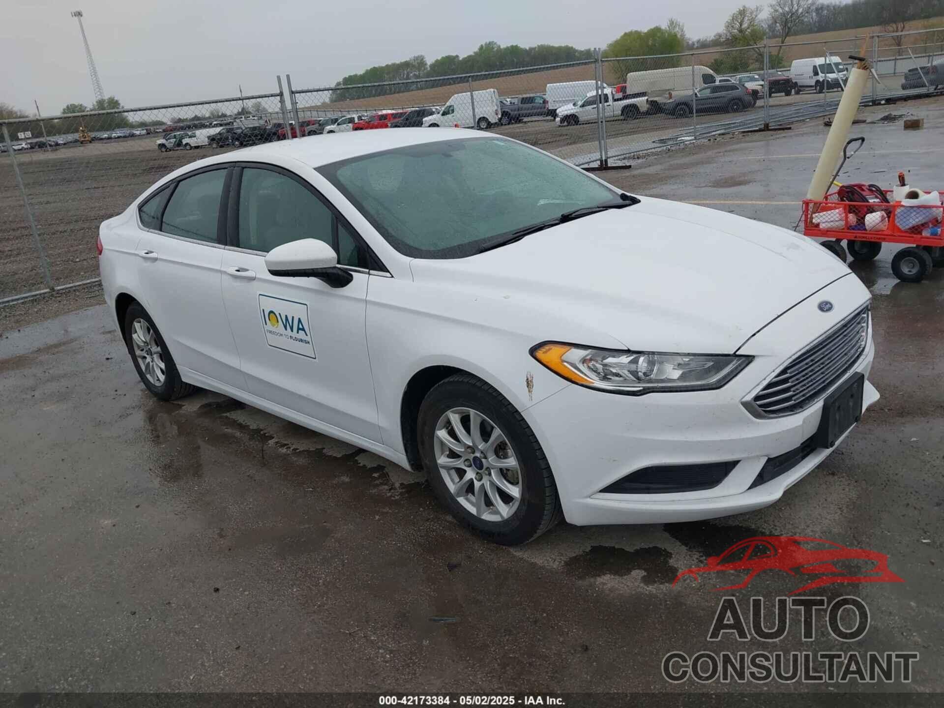 FORD FUSION 2017 - 3FA6P0G72HR337120