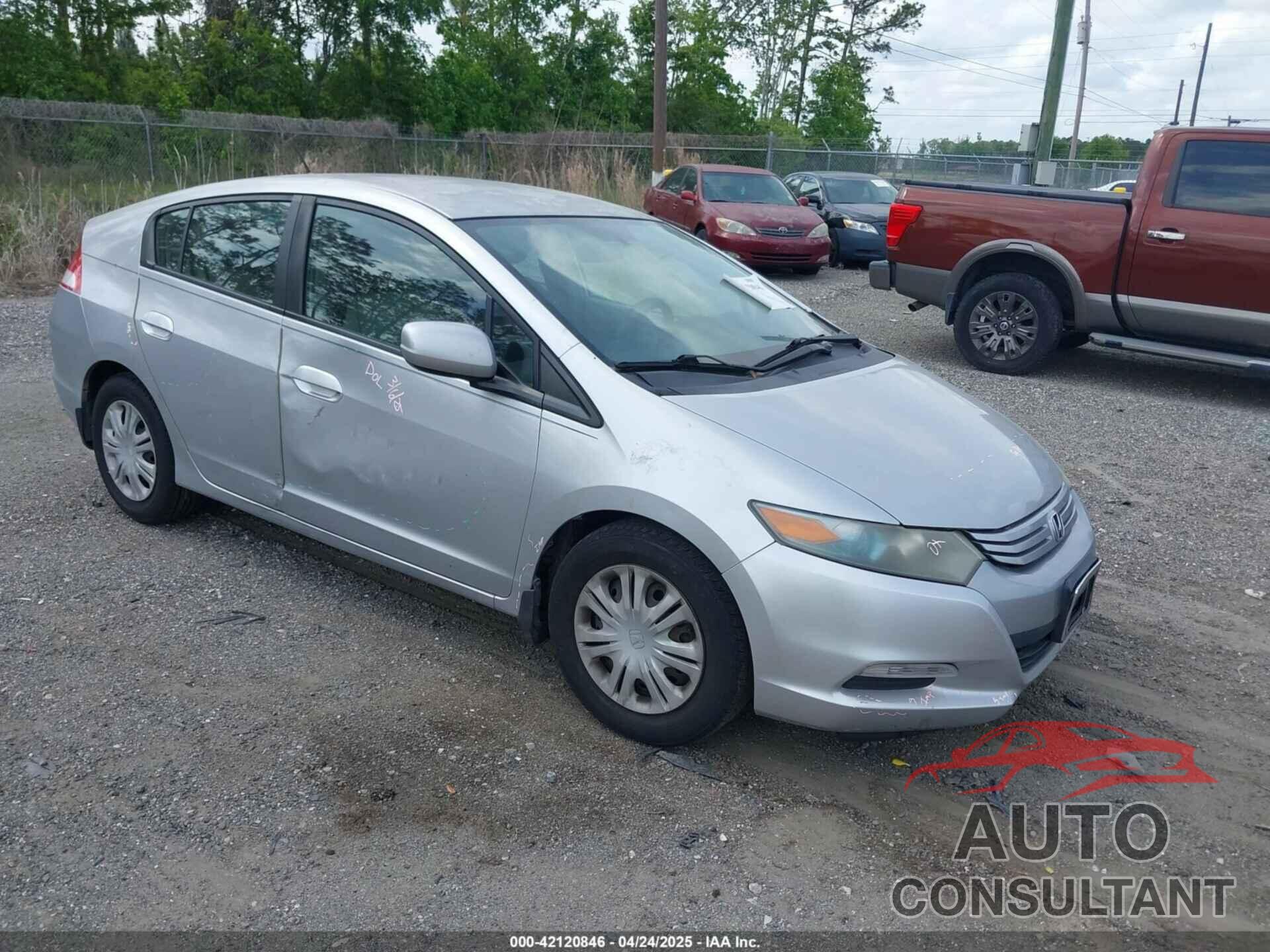 HONDA INSIGHT 2010 - JHMZE2H52AS038807
