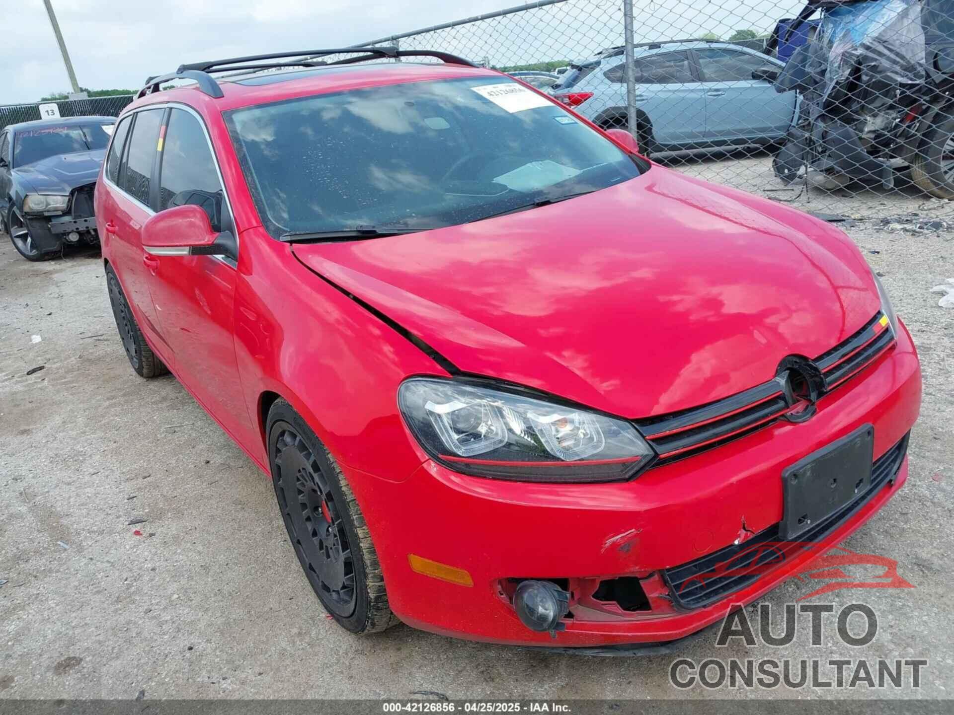 VOLKSWAGEN JETTA SPORTWAGEN 2012 - 3VWPP7AJ6CM657863