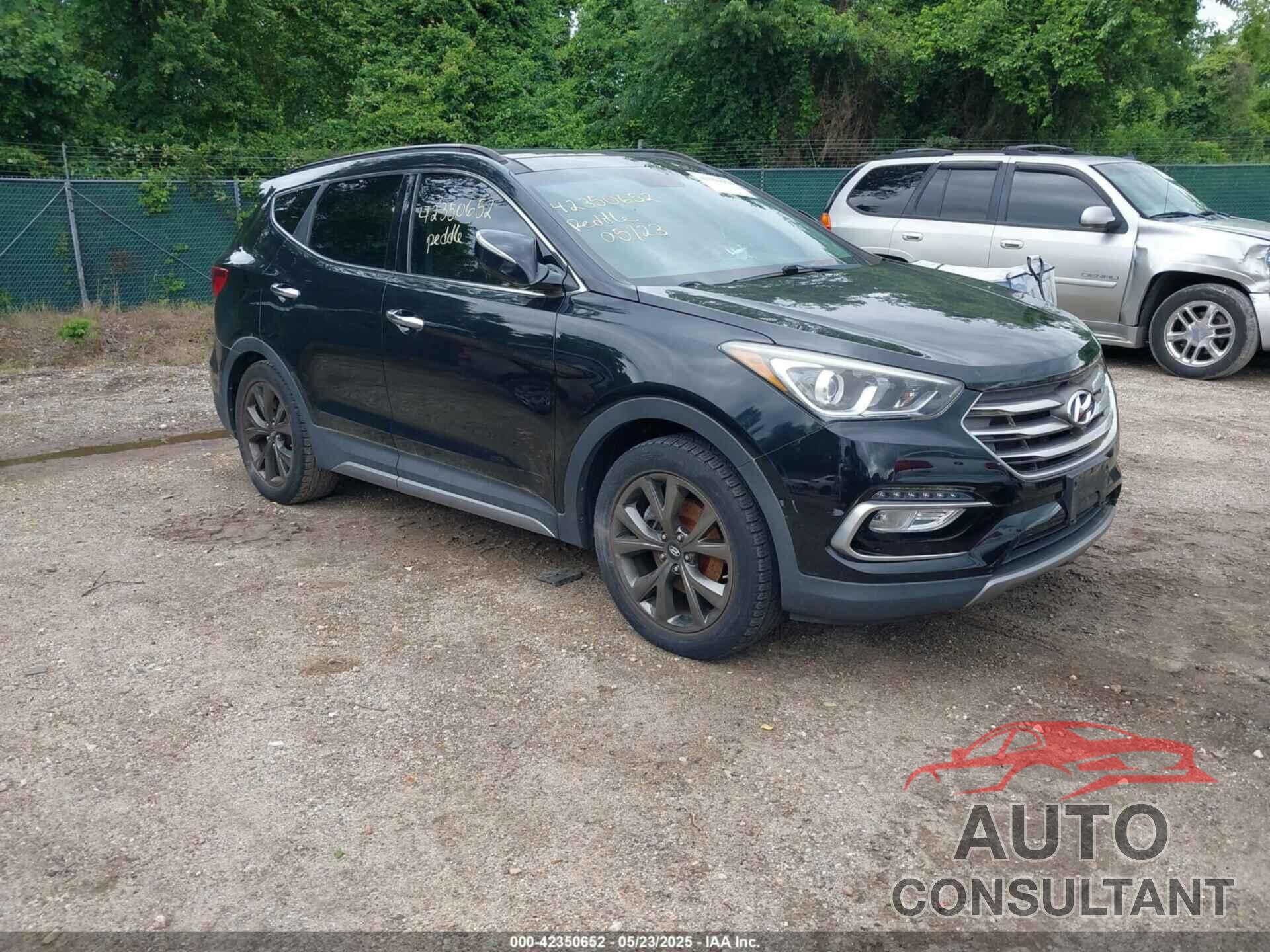 HYUNDAI SANTA FE SPORT 2017 - 5XYZW4LA9HG416653