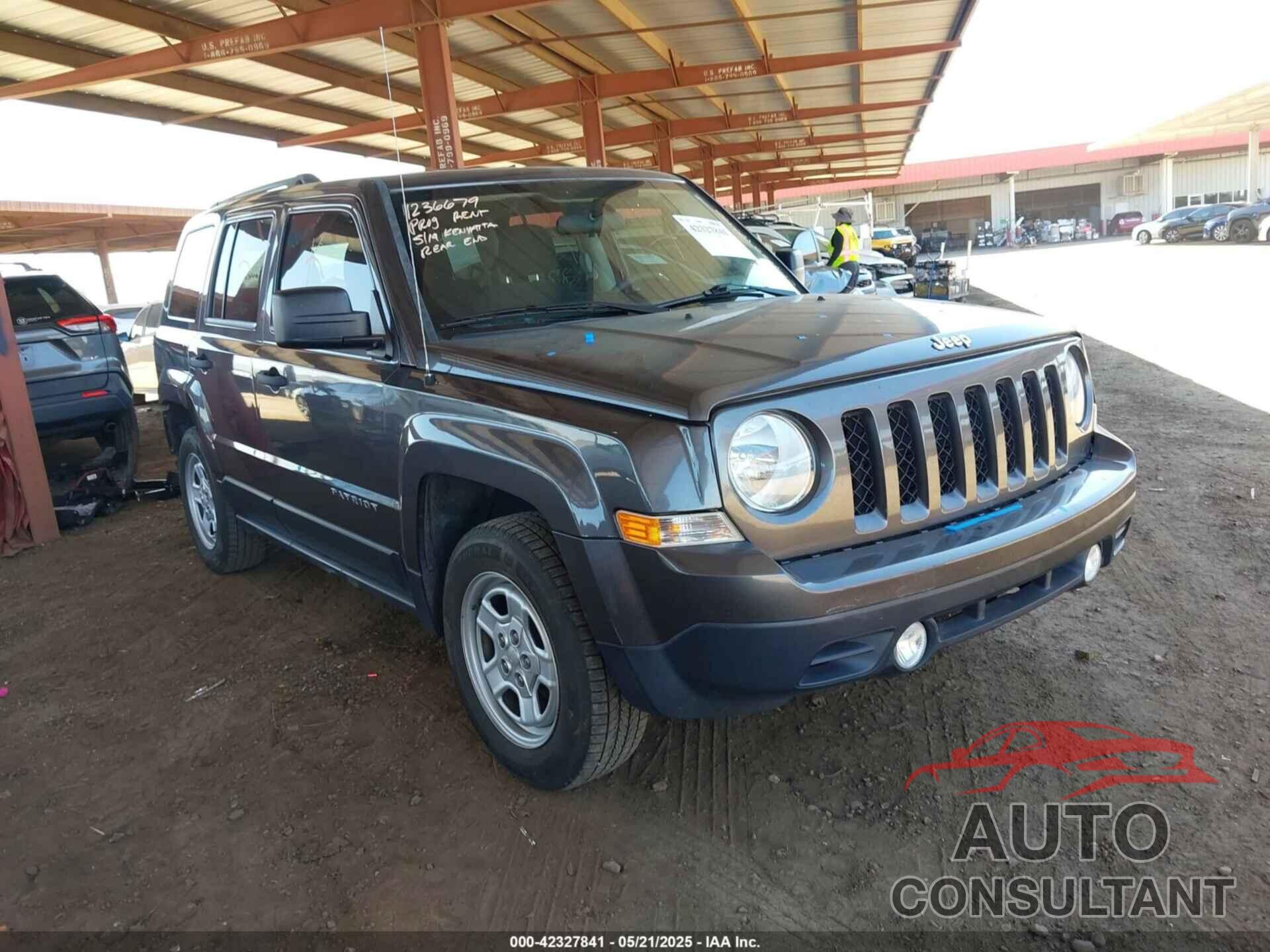 JEEP PATRIOT 2015 - 1C4NJPBB3FD149546