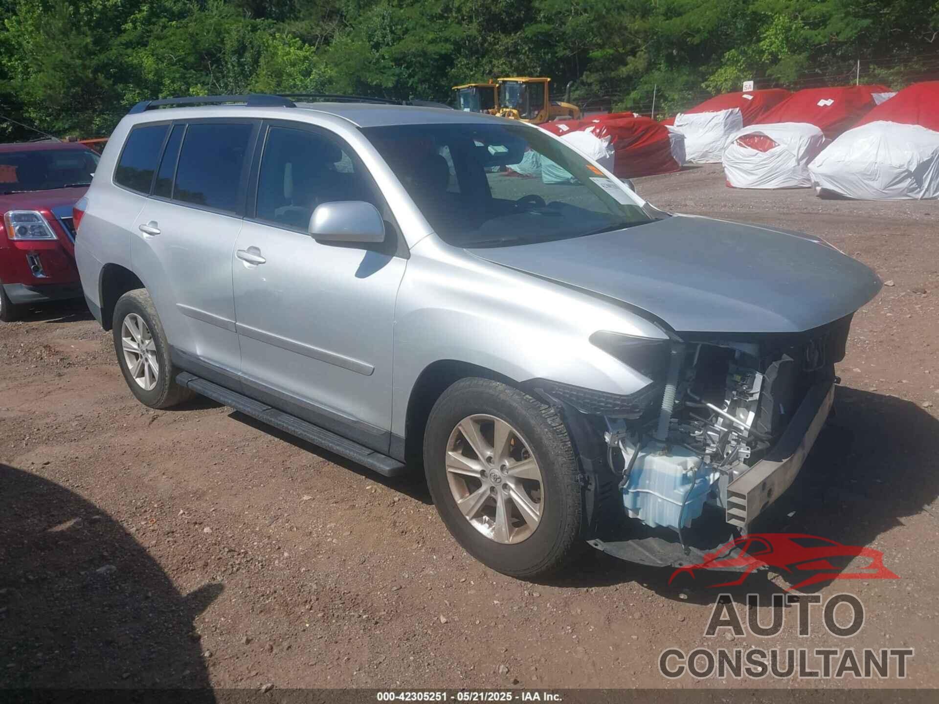 TOYOTA HIGHLANDER 2011 - 5TDBK3EHXBS050777
