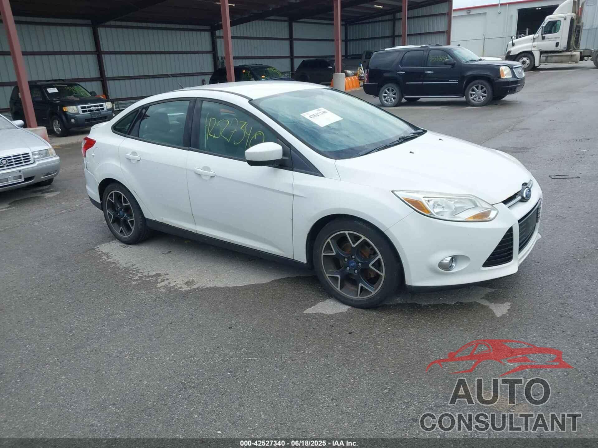 FORD FOCUS 2012 - 1FAHP3F27CL142427