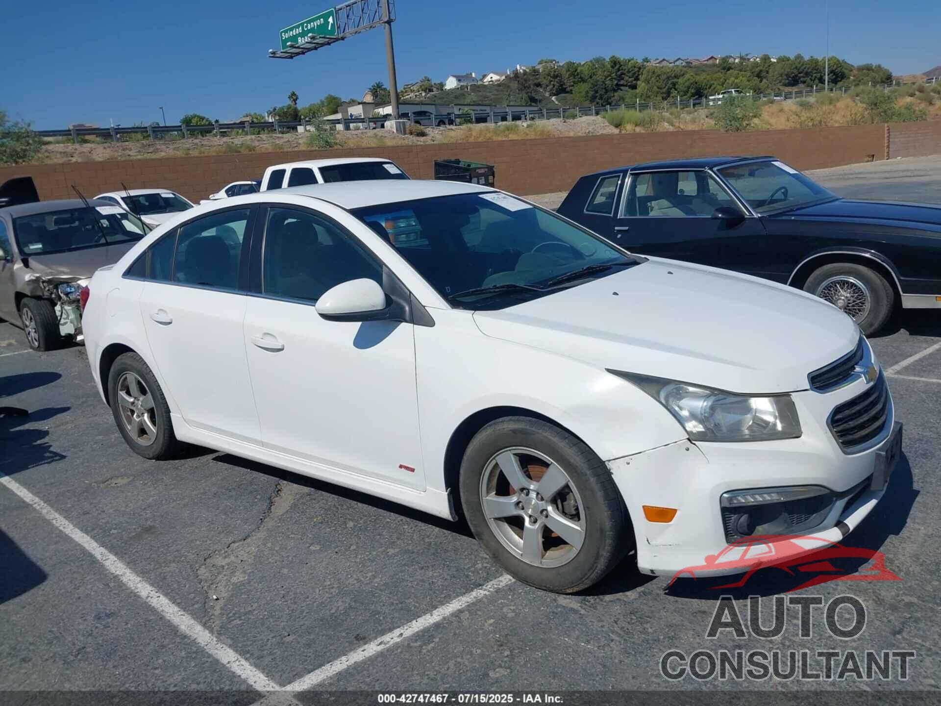 CHEVROLET CRUZE 2015 - 1G1PC5SB7F7164999