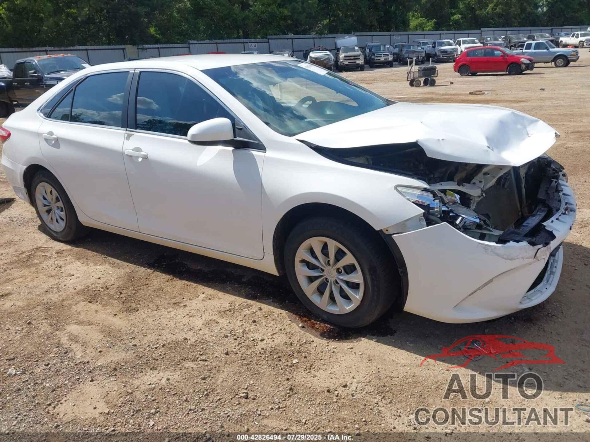 TOYOTA CAMRY 2016 - 4T4BF1FKXGR569335
