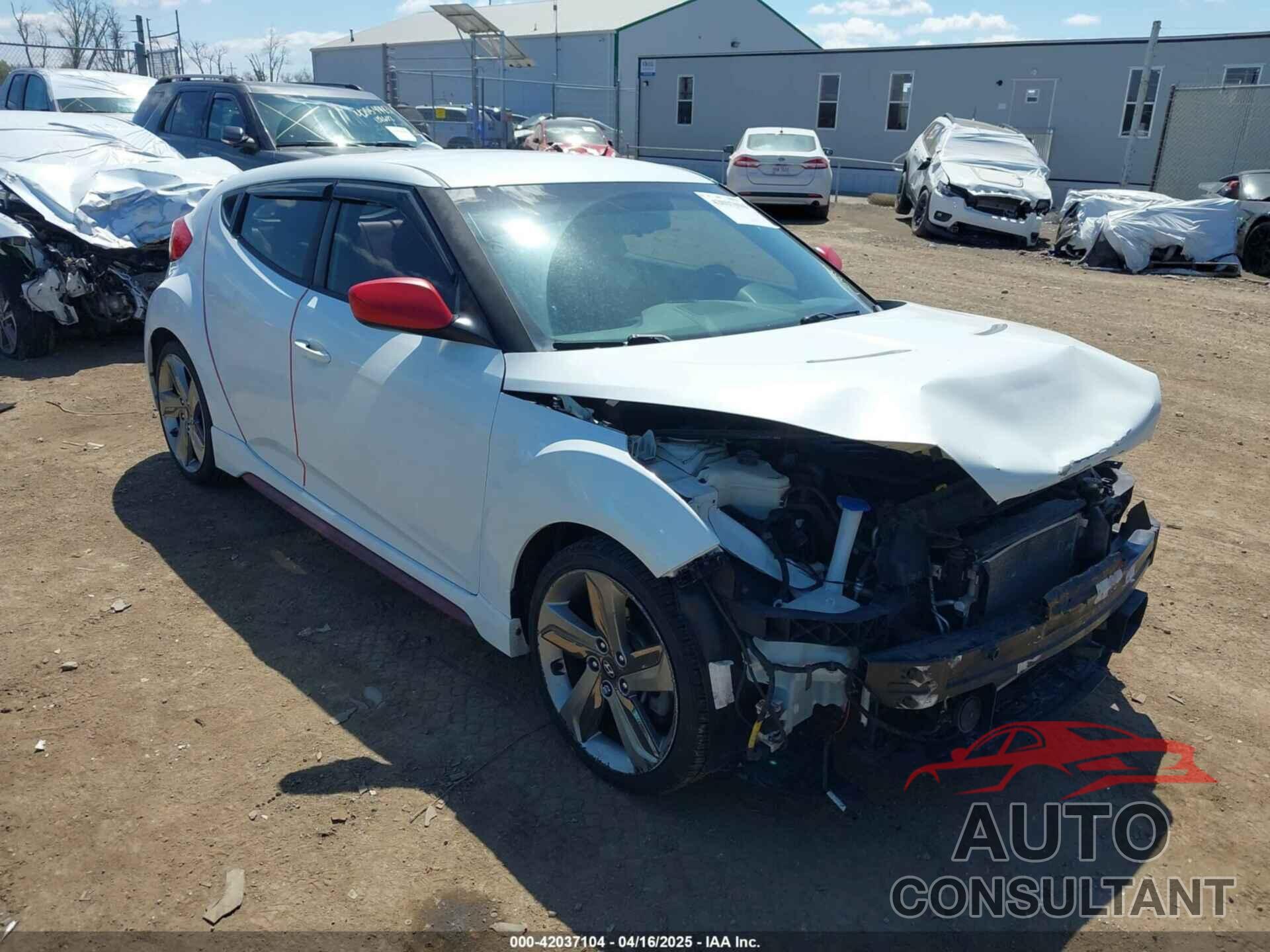 HYUNDAI VELOSTER 2014 - KMHTC6AEXEU203488