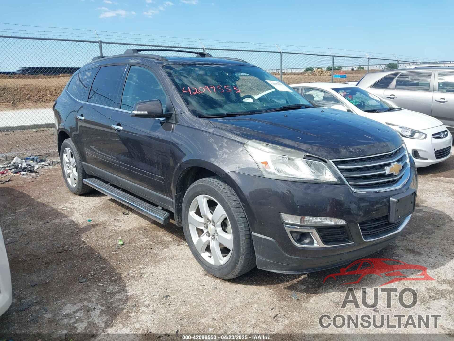 CHEVROLET TRAVERSE 2017 - 1GNKRGKD4HJ154957