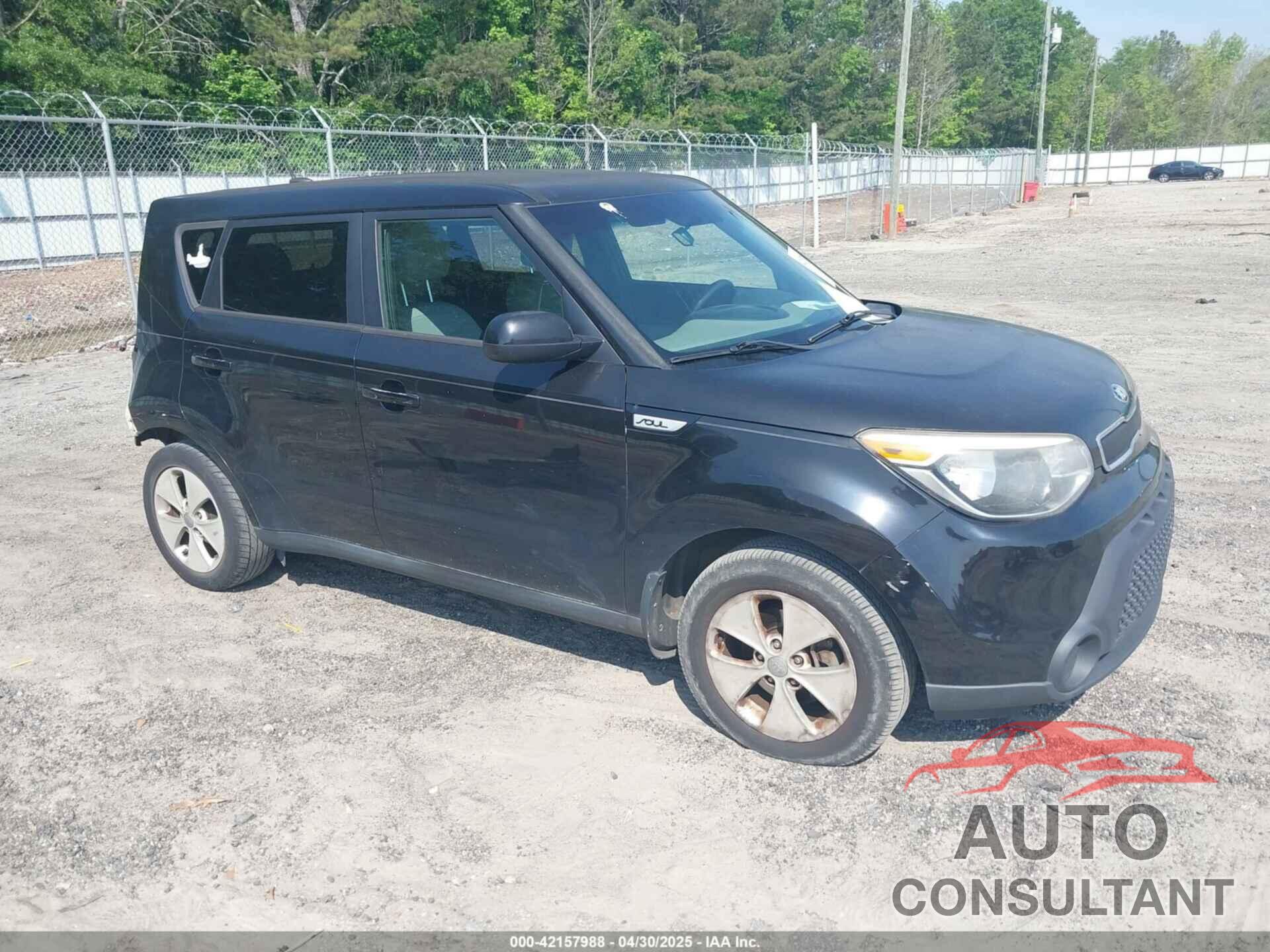 KIA SOUL 2015 - KNDJN2A26F7781849