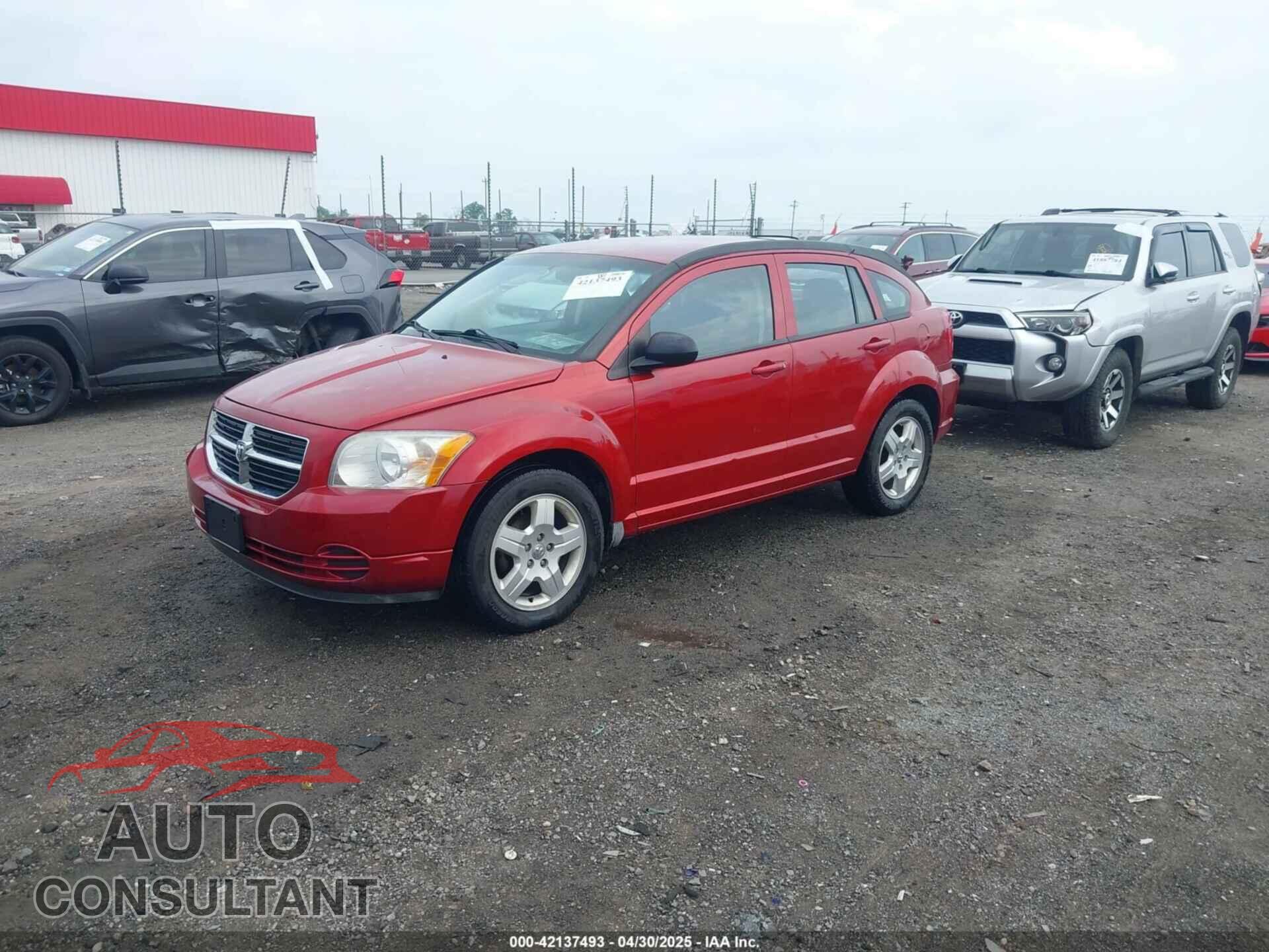 DODGE CALIBER 2009 - 1B3HB48A79D171465