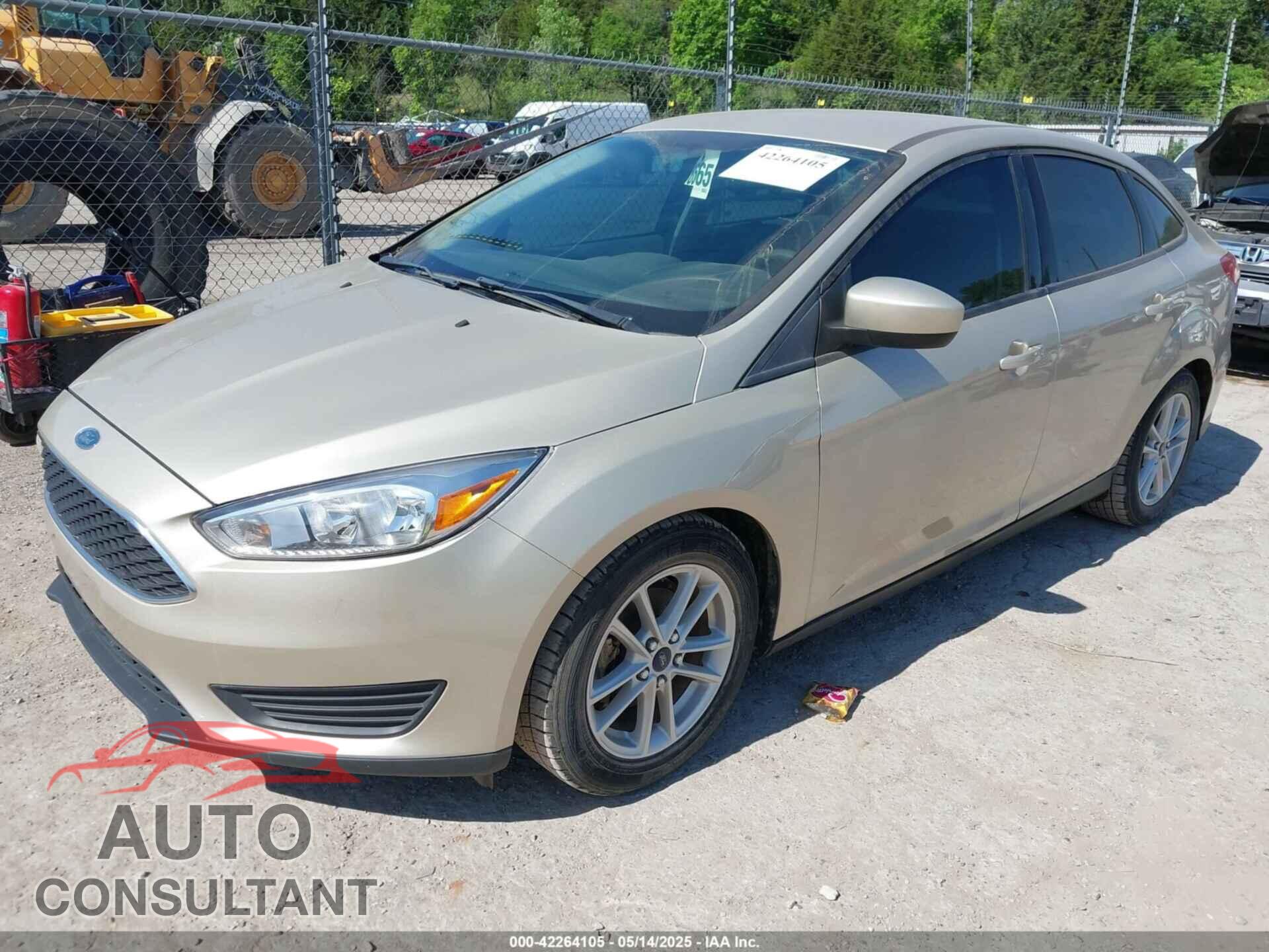 FORD FOCUS 2018 - 1FADP3FEXJL210905