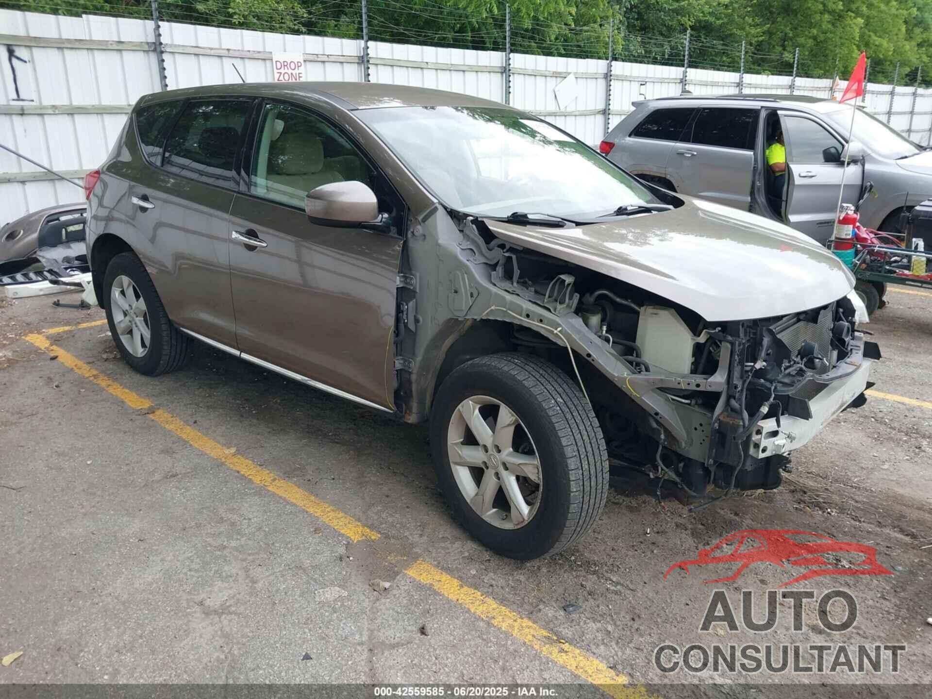 NISSAN MURANO 2010 - JN8AZ1MW0AW106871