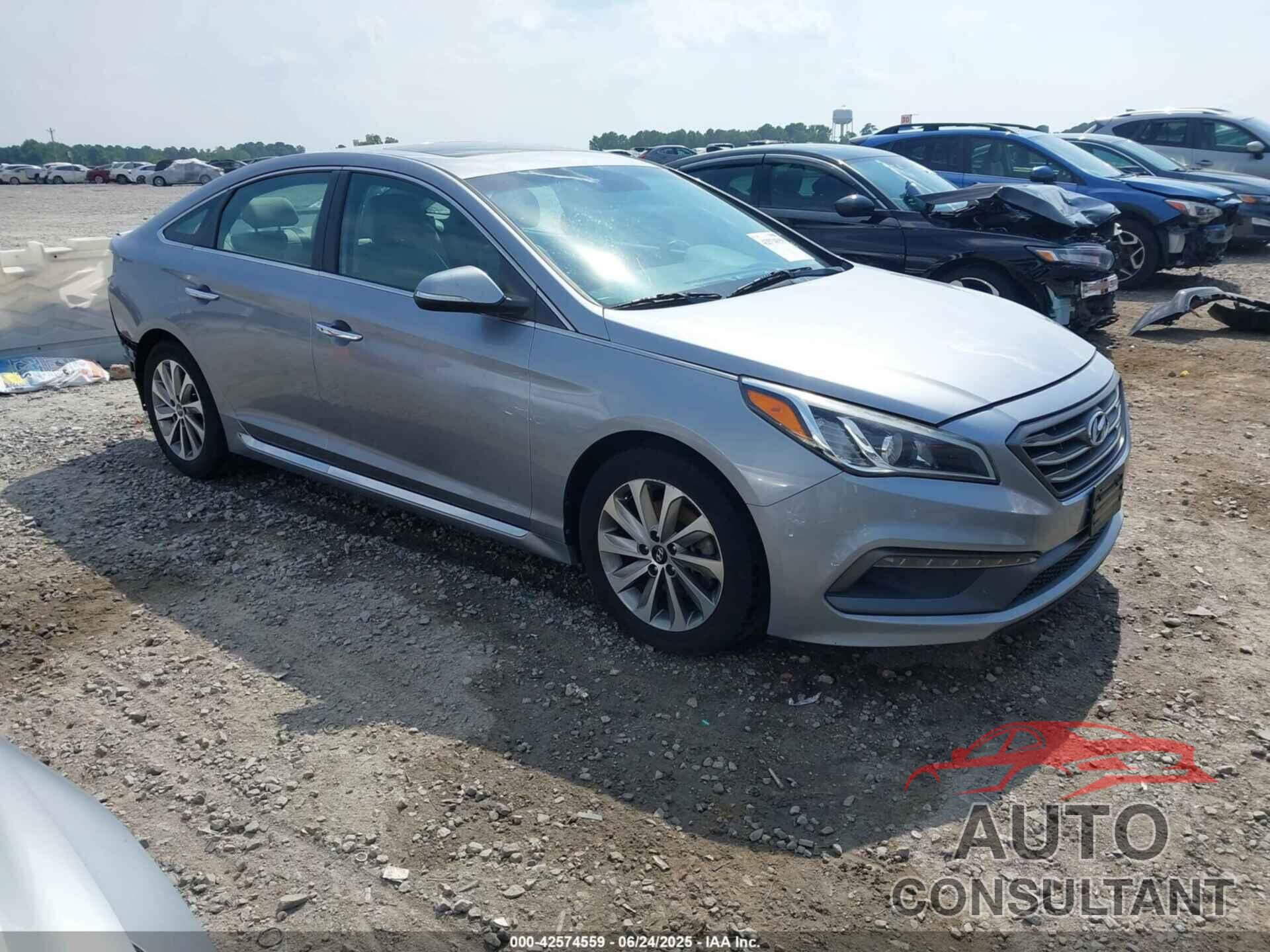 HYUNDAI SONATA 2017 - 5NPE34AF7HH510142