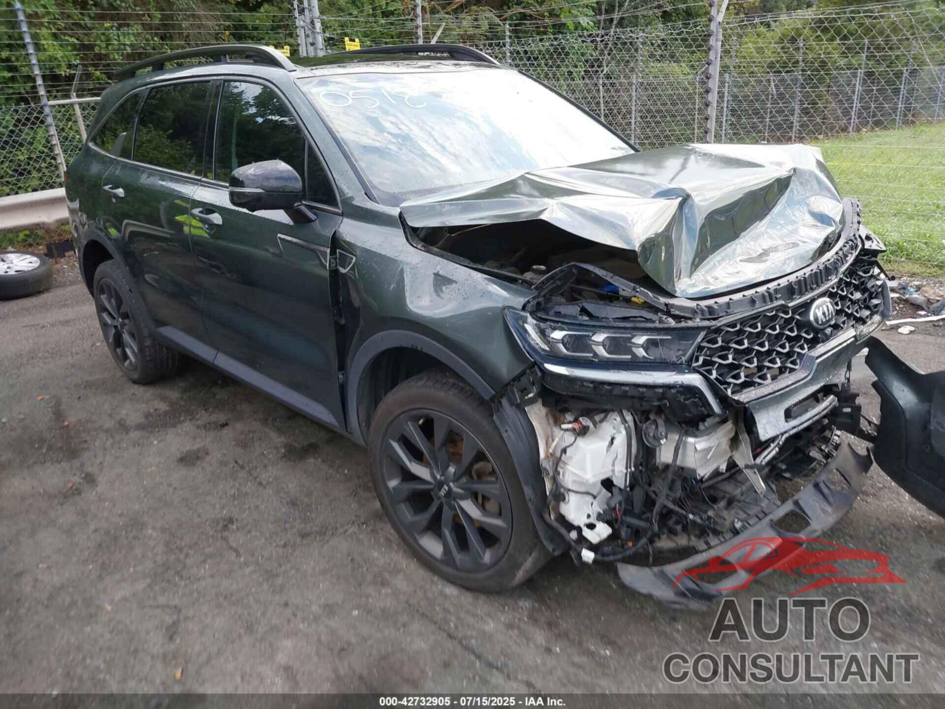 KIA SORENTO 2021 - 5XYRKDLF9MG010518