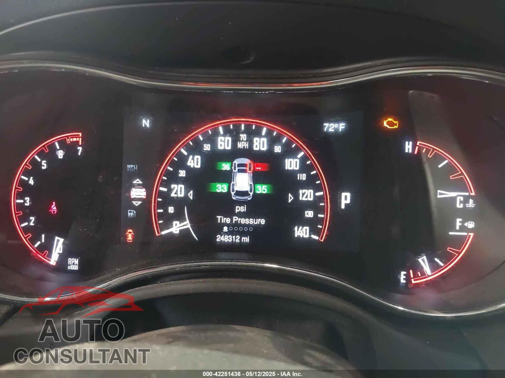 DODGE DURANGO 2015 - 1C4RDHAG8FC113790