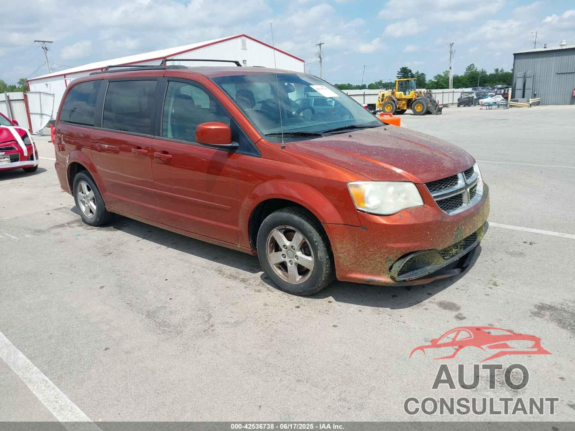DODGE GRAND CARAVAN 2012 - 2C4RDGCG8CR206142