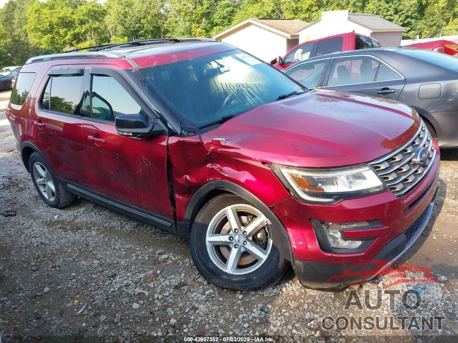 FORD EXPLORER 2017 - 1FM5K8D81HGD97277