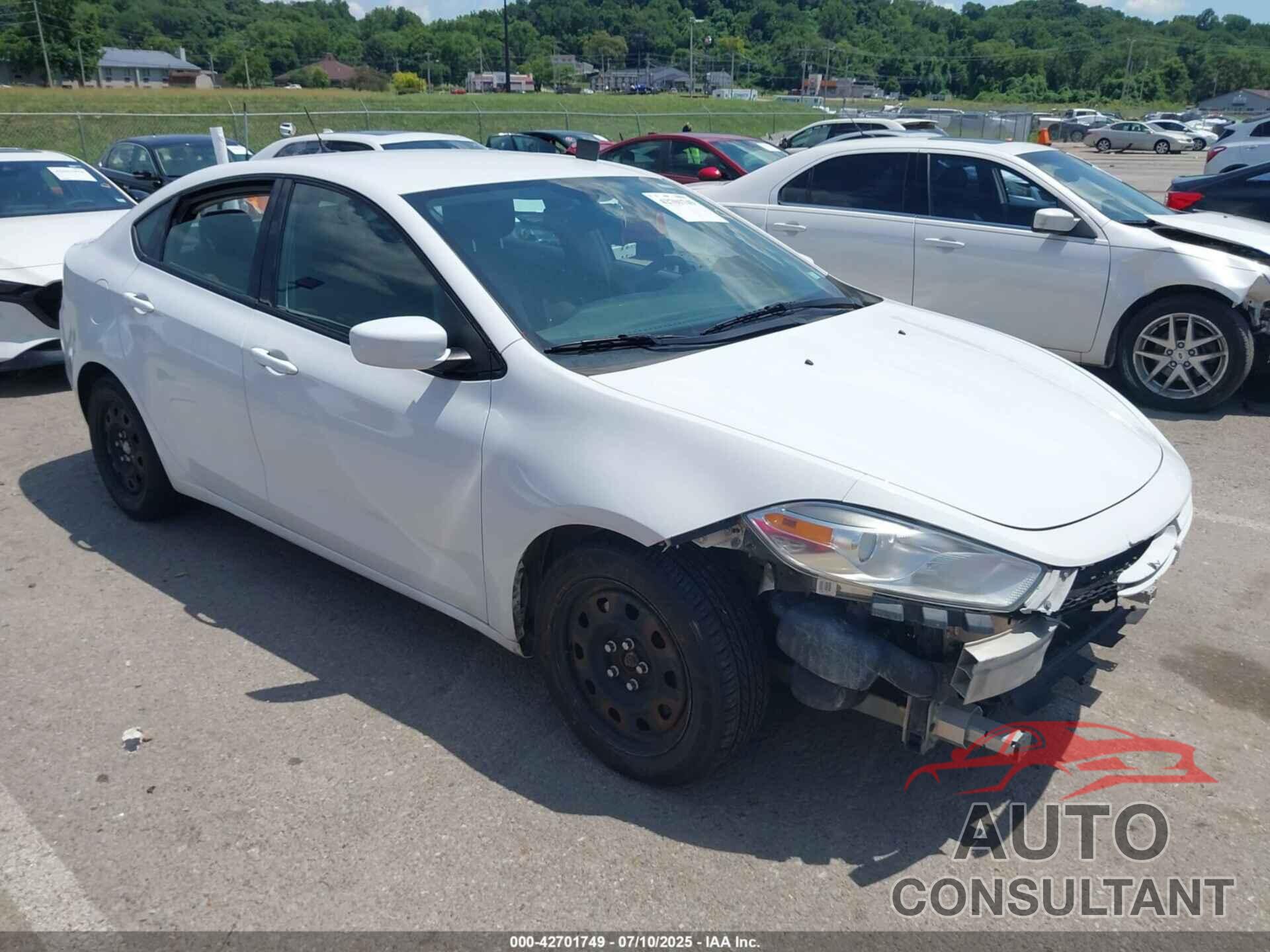 DODGE DART 2014 - 1C3CDFAA4ED833574