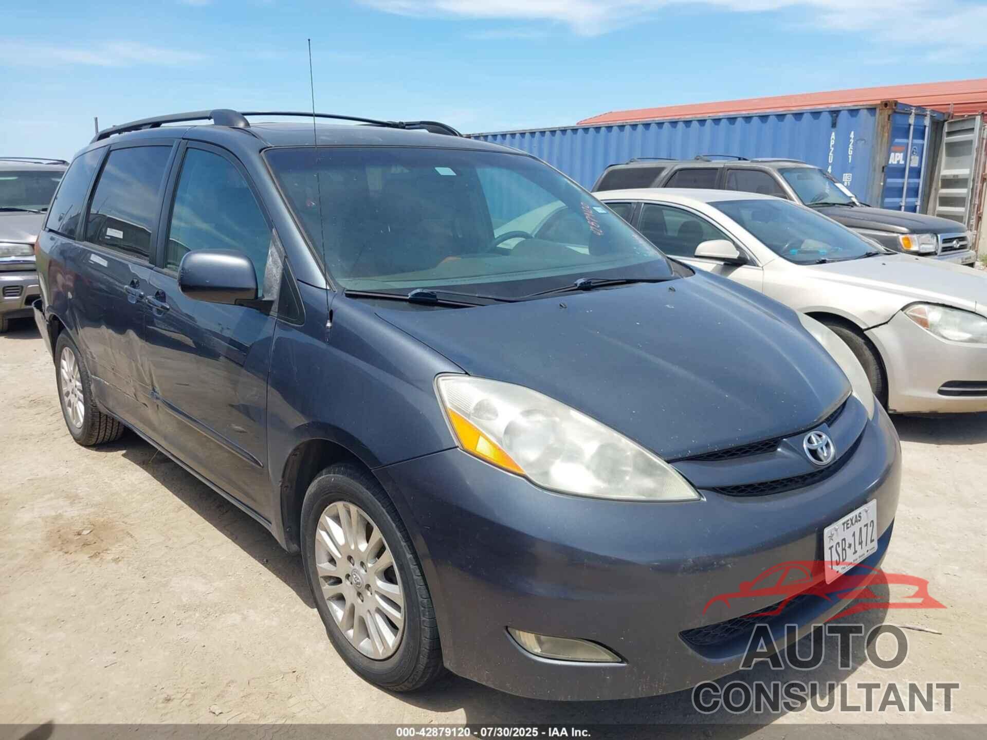 TOYOTA SIENNA 2010 - 5TDYK4CC3AS321457