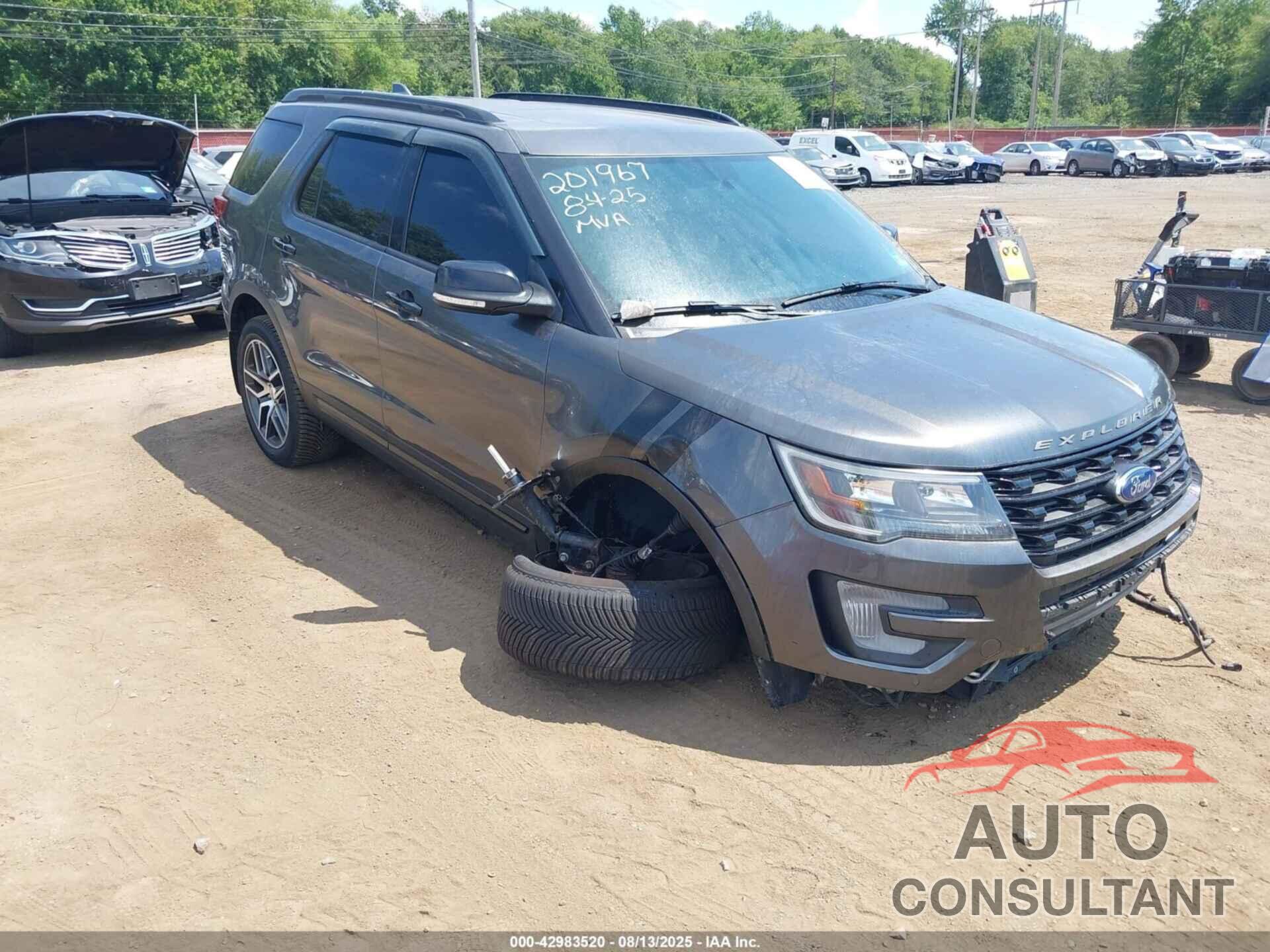 FORD EXPLORER 2017 - 1FM5K8GTXHGE21950