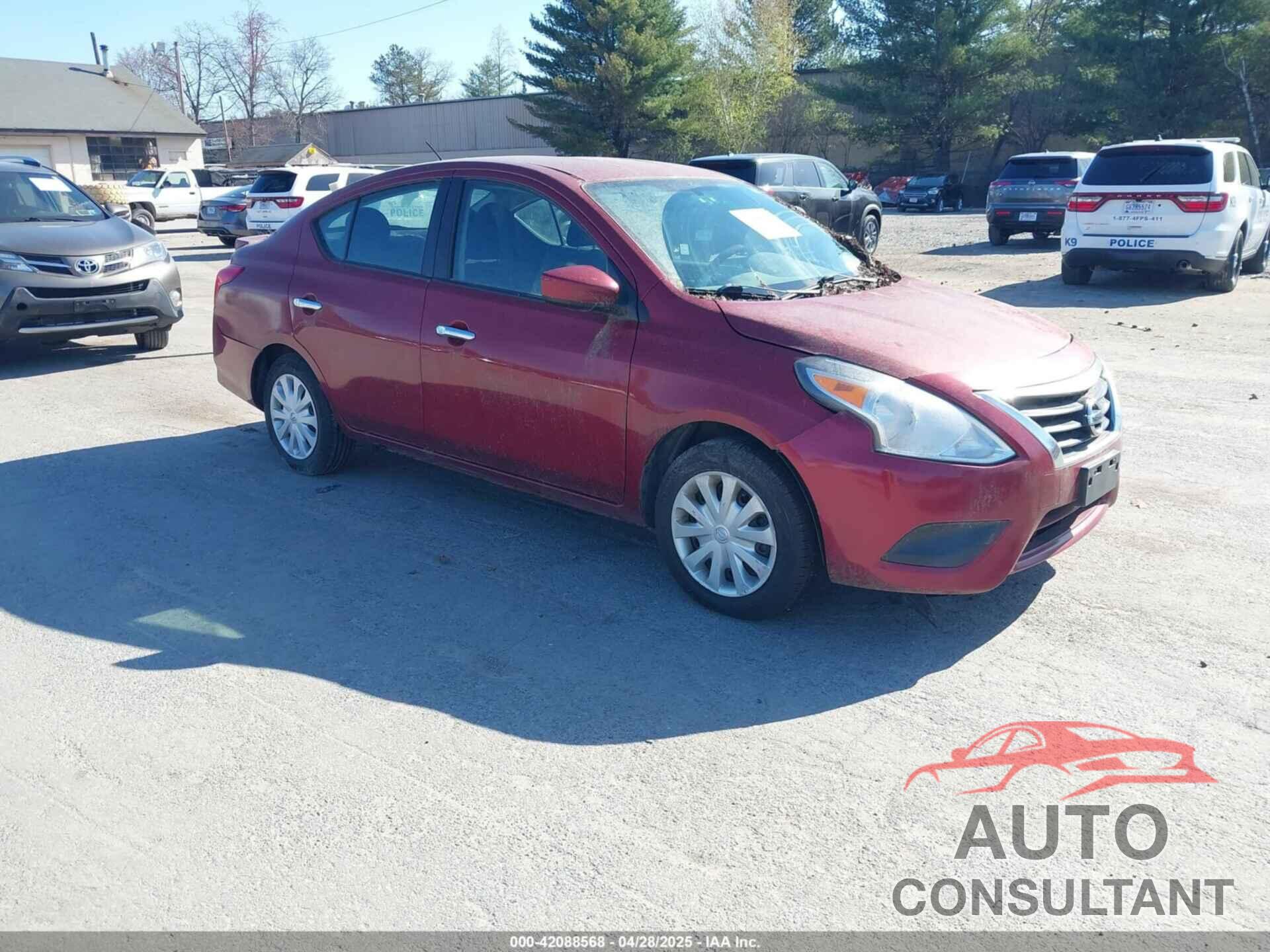 NISSAN VERSA 2017 - 3N1CN7APXHK438180